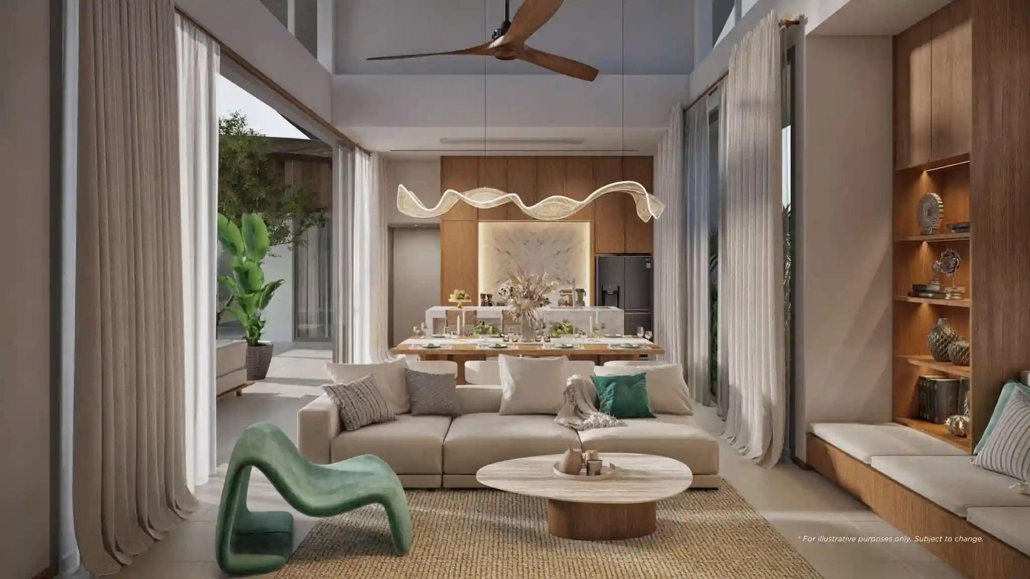 The Shann Villas interior design