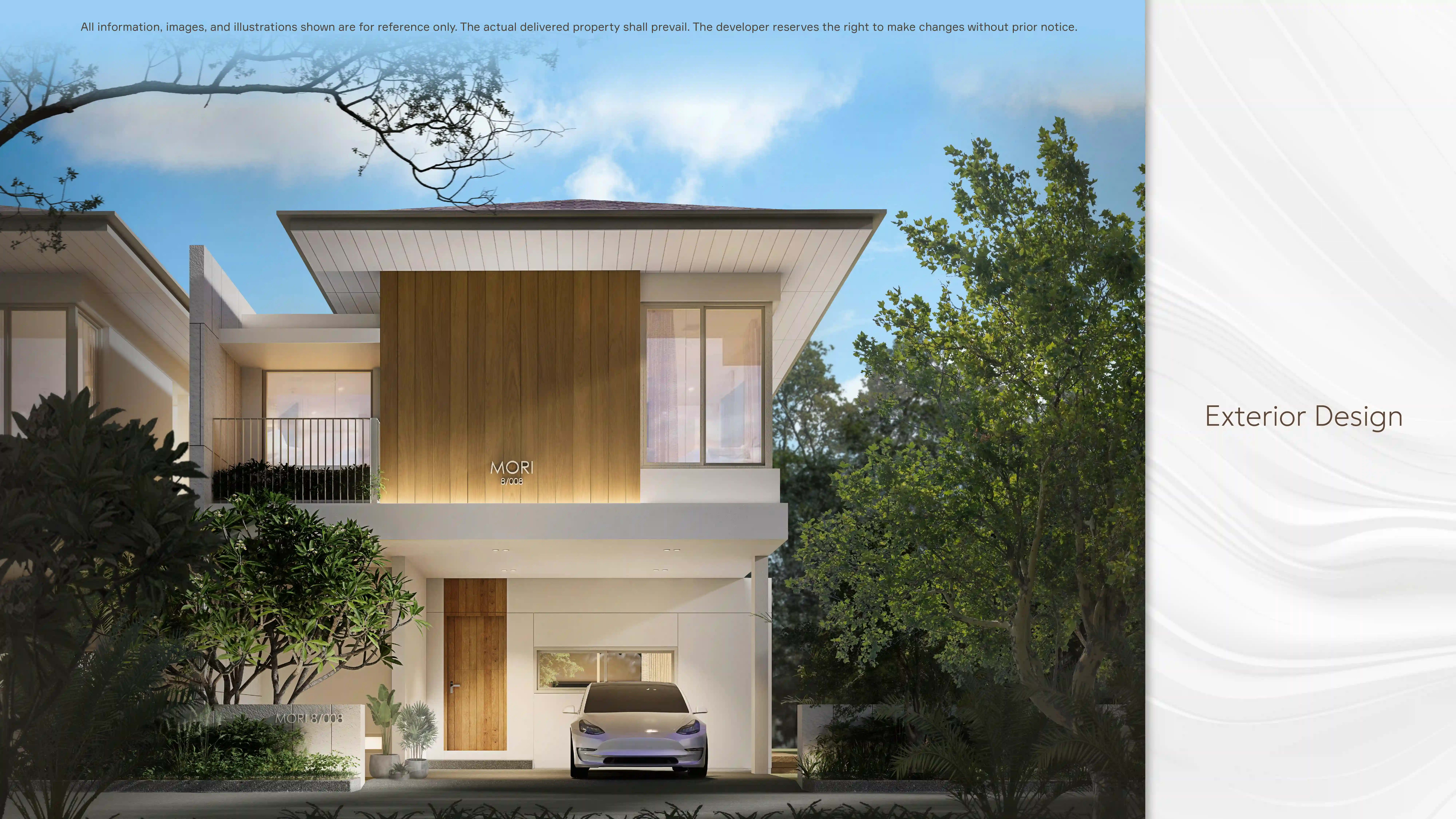 Mori villas exterior view Bang Tao