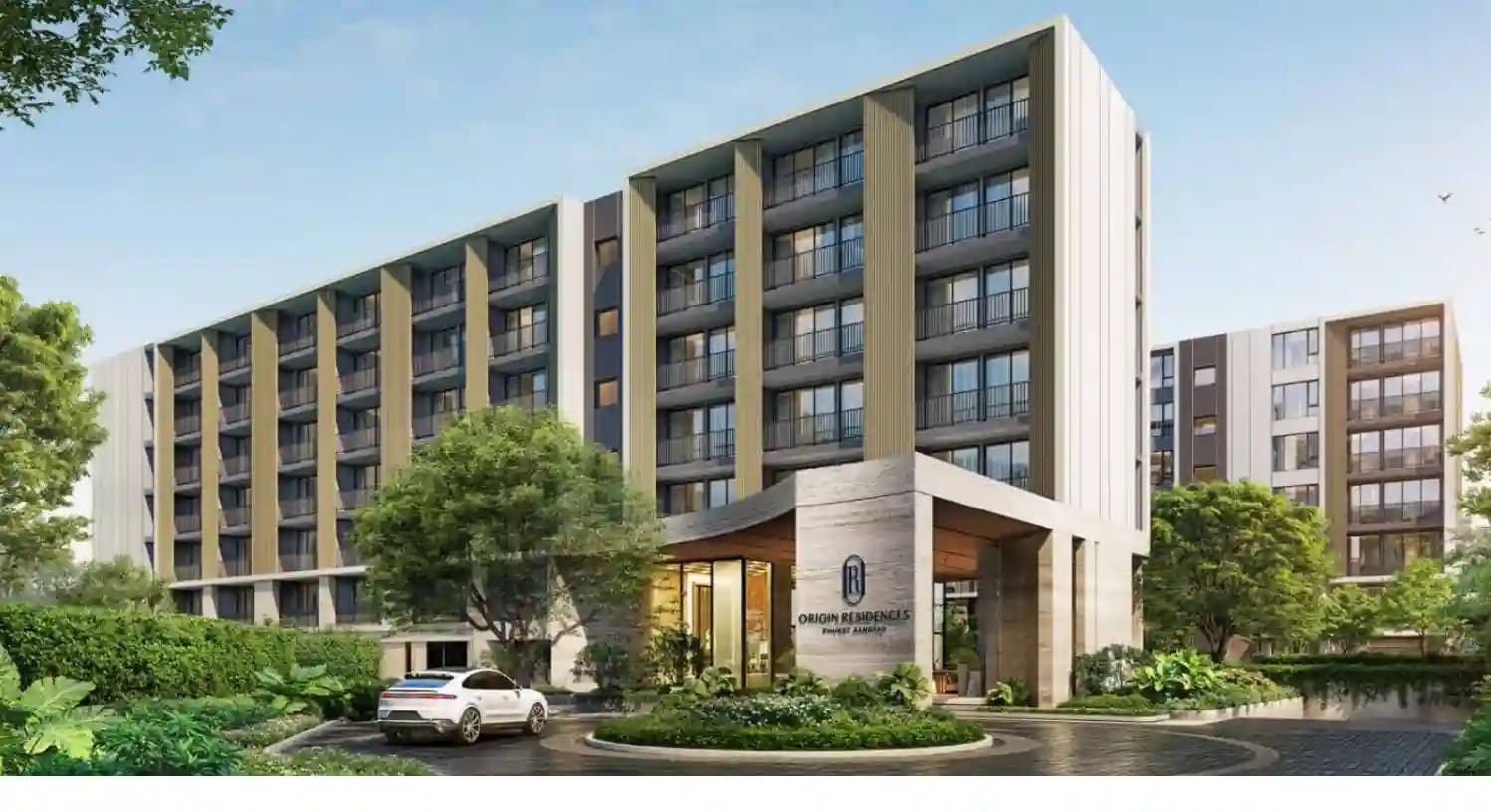 Origin Residences Bang Tao — фасад комплекса