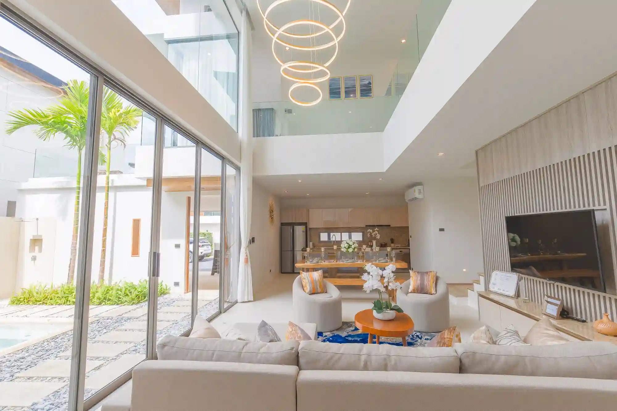 Zenithy La Ville — interior living and dining area