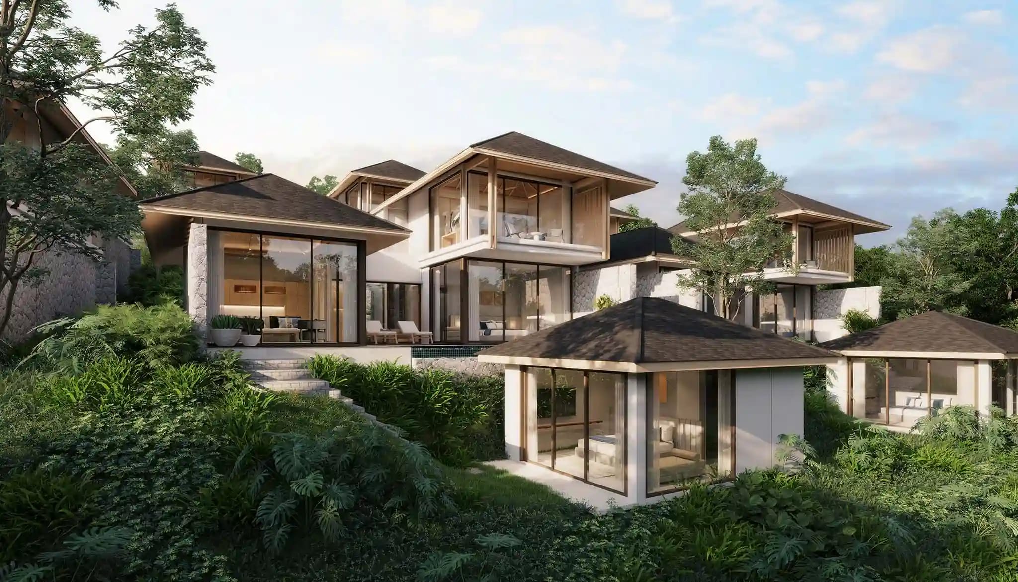 Kahli Hillside Villas: 3BR Pool Villas in Cherngtalay Phuket