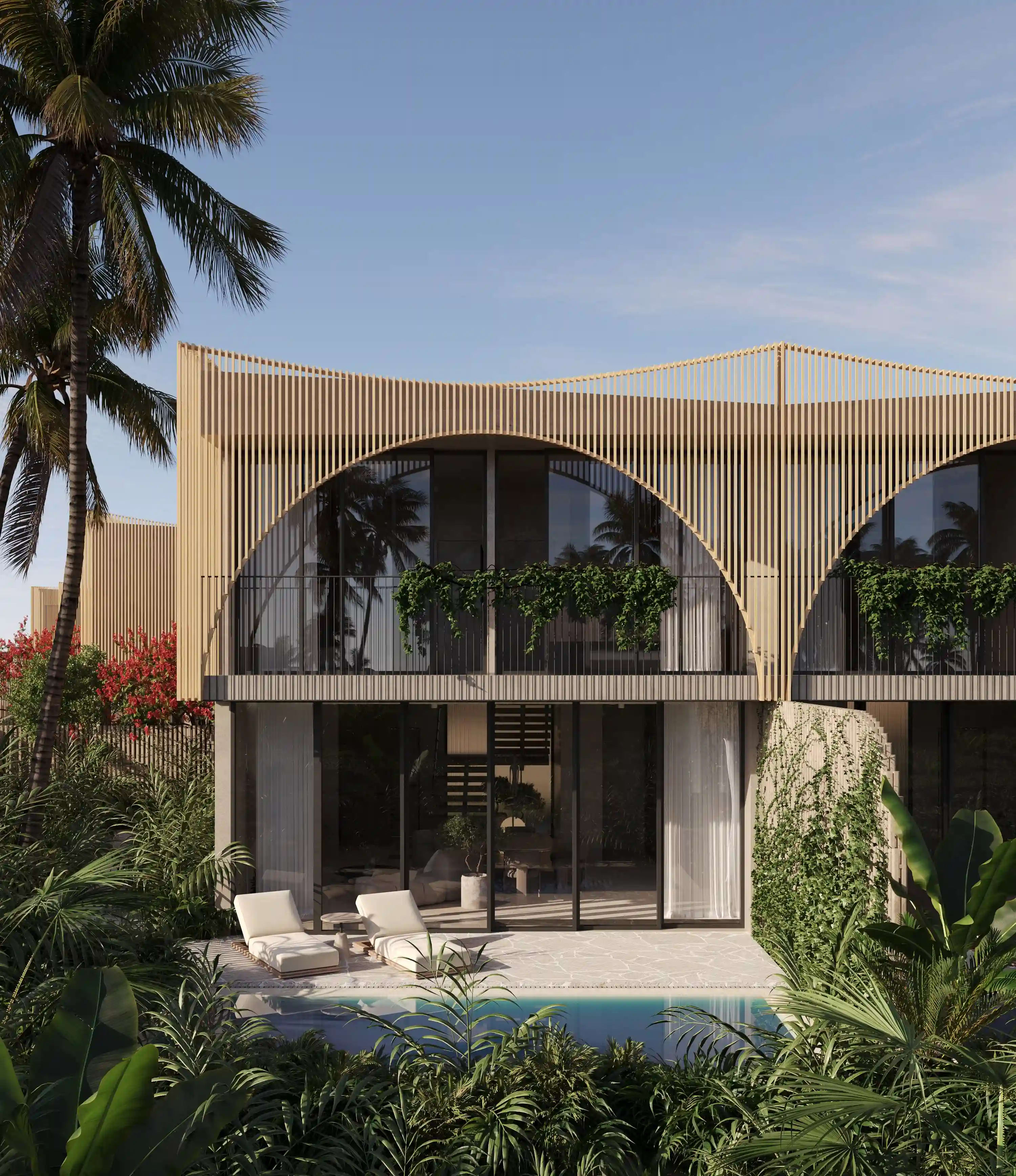 Rise Villas exterior view Bang Tao