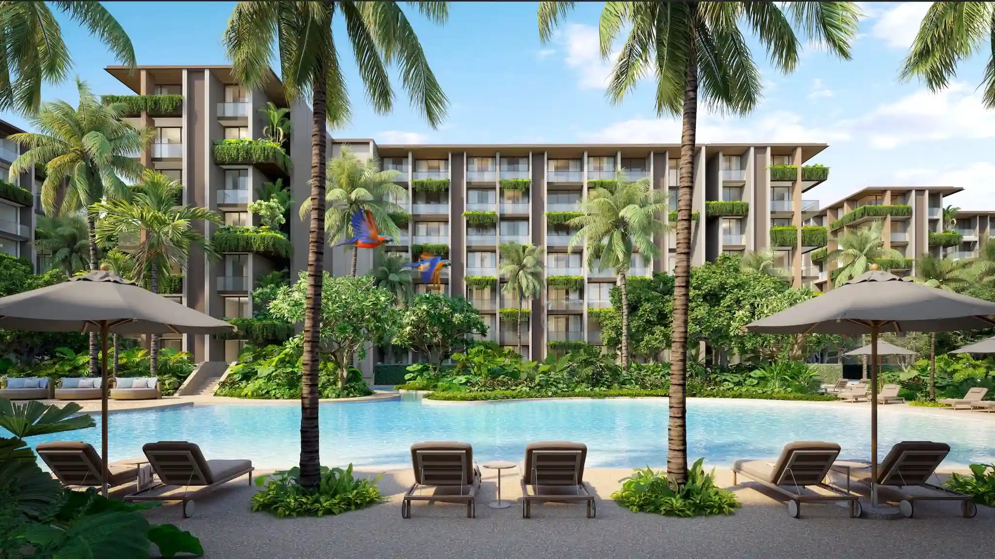 Gardens of Eden Lake Residences: Lakeside Apartments Near Bang Tao