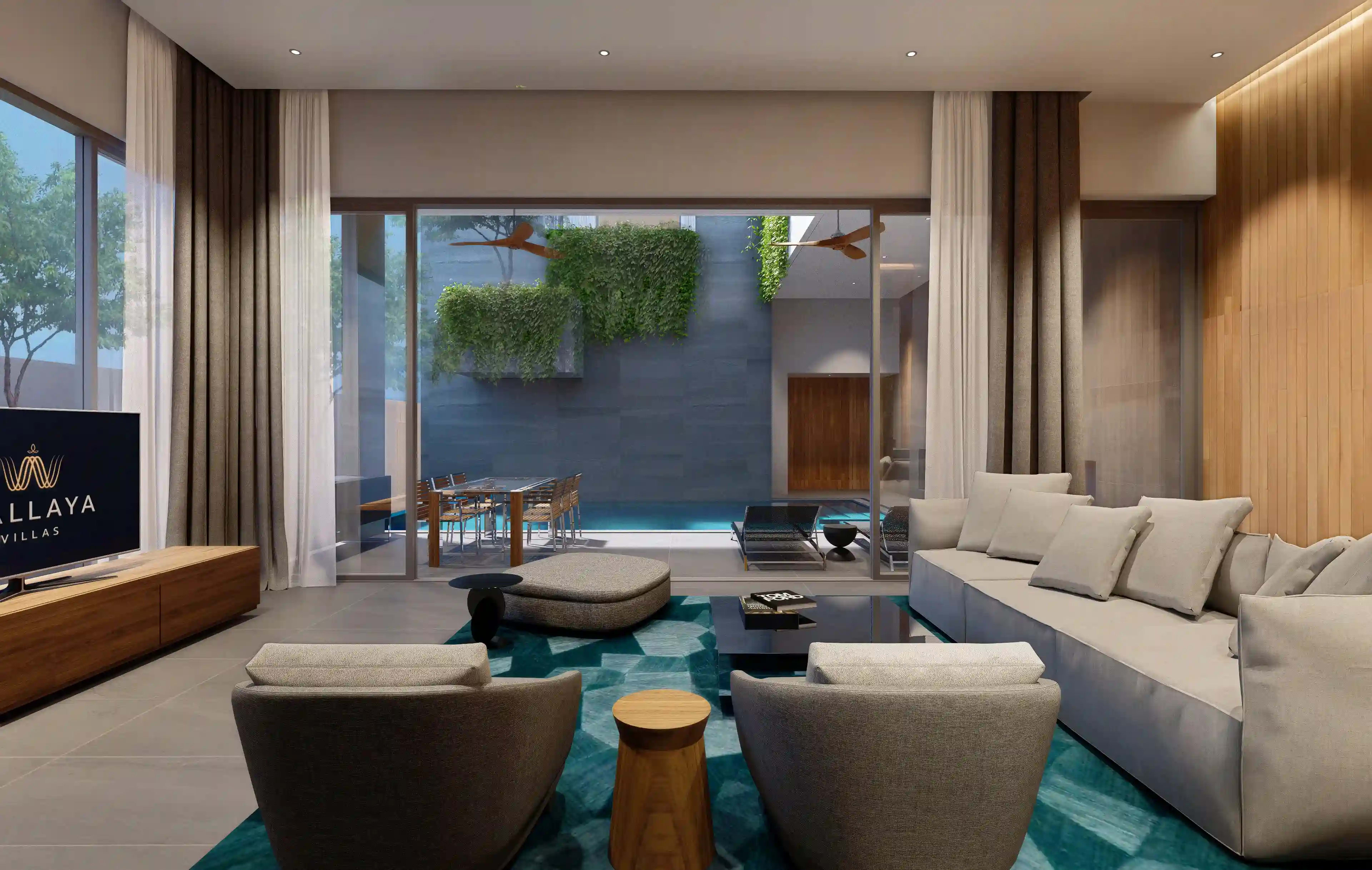 Wallaya Hill — private pool and outdoor living terrace