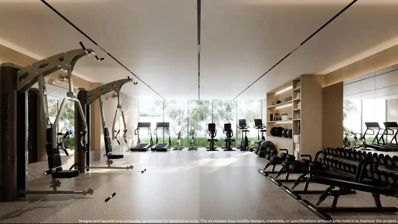 On-site amenities — fitness or co-working space