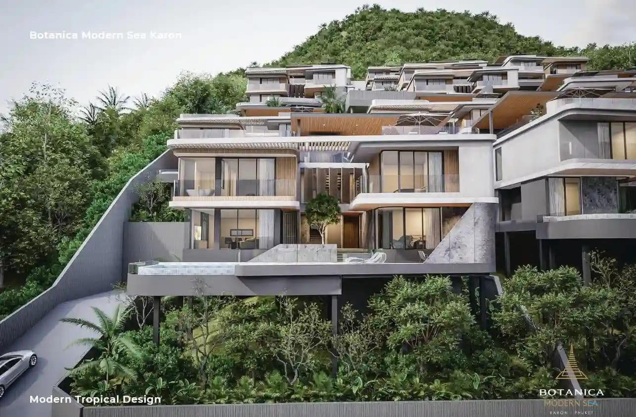 Botanica Modern Sea Karon — современные виллы у пляжа Карон