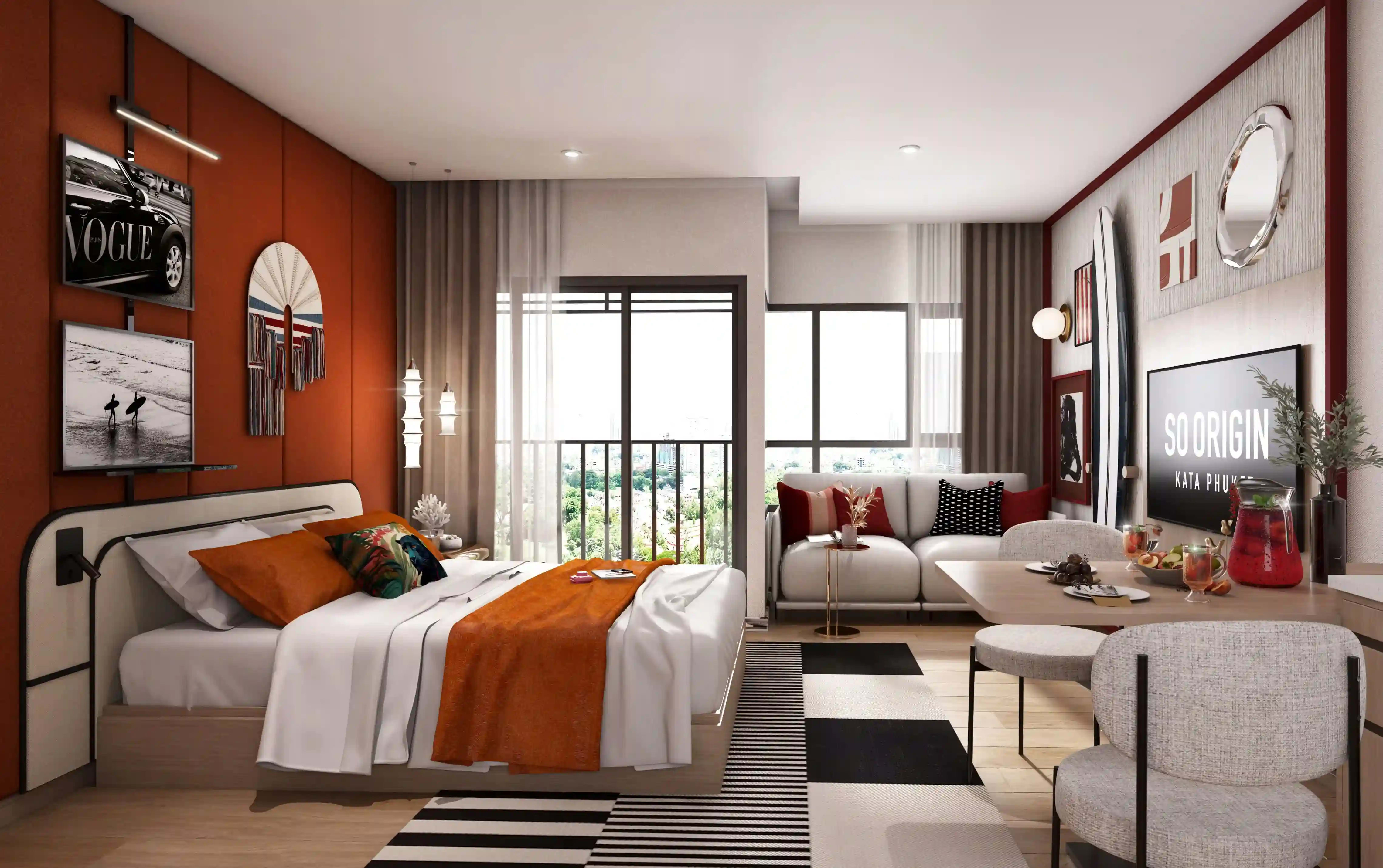 So Origin Kata interior living area