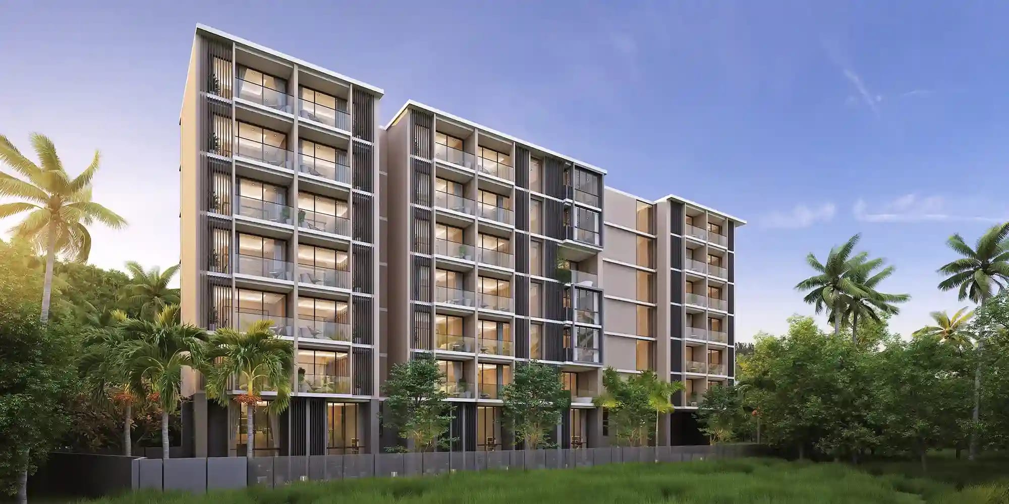 The Balance By The Beach — exterior view, Building B