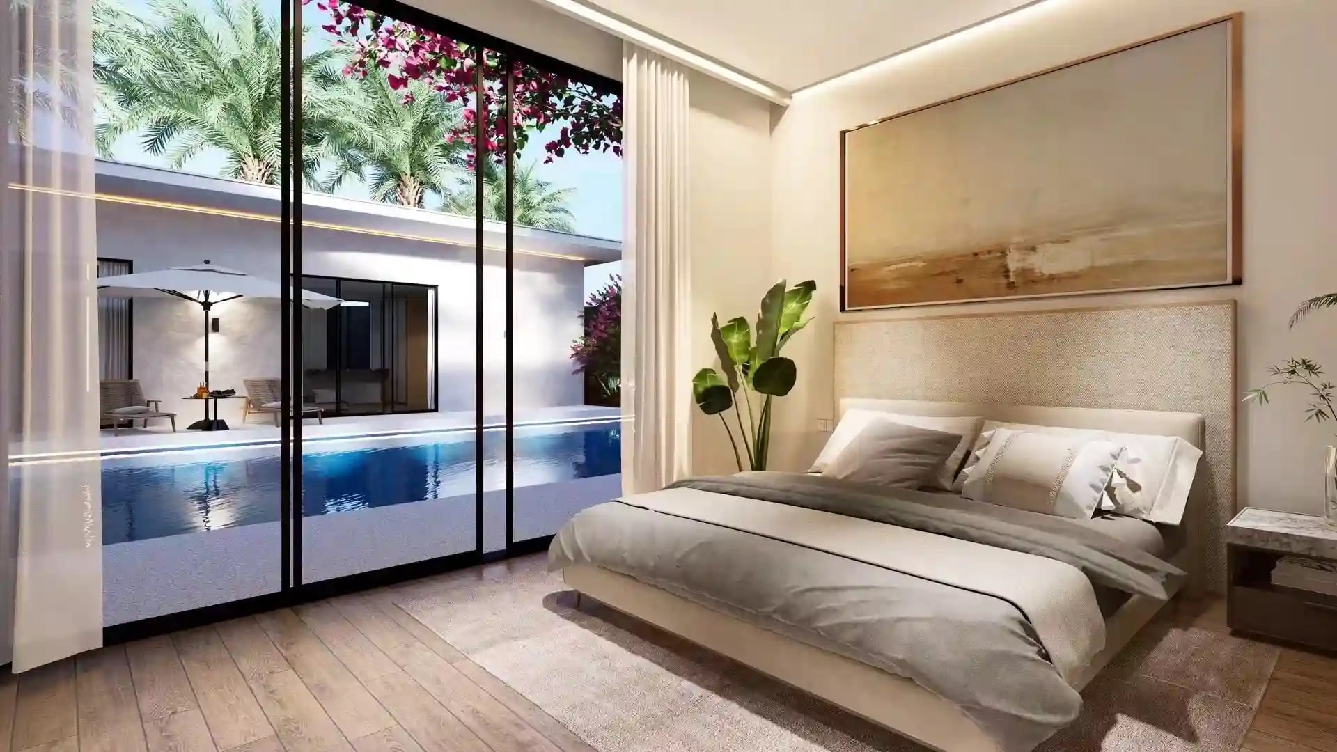 Star Silas Villa interior living space — refined tropical design