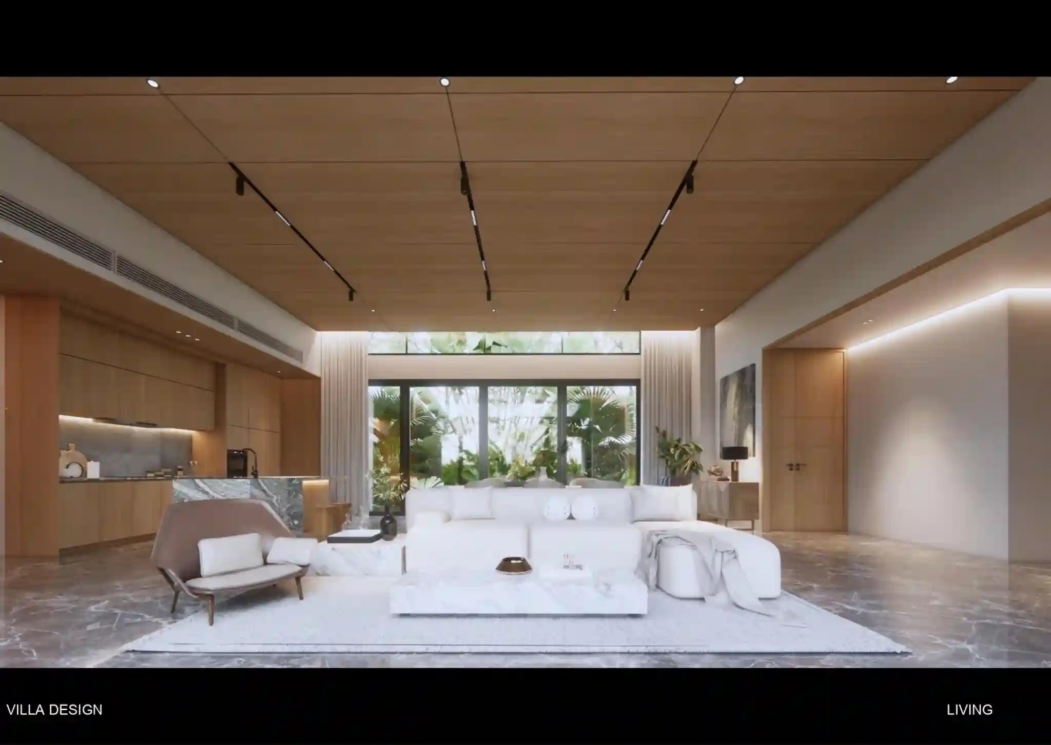 Oliver Villa bedroom — refined tropical interiors