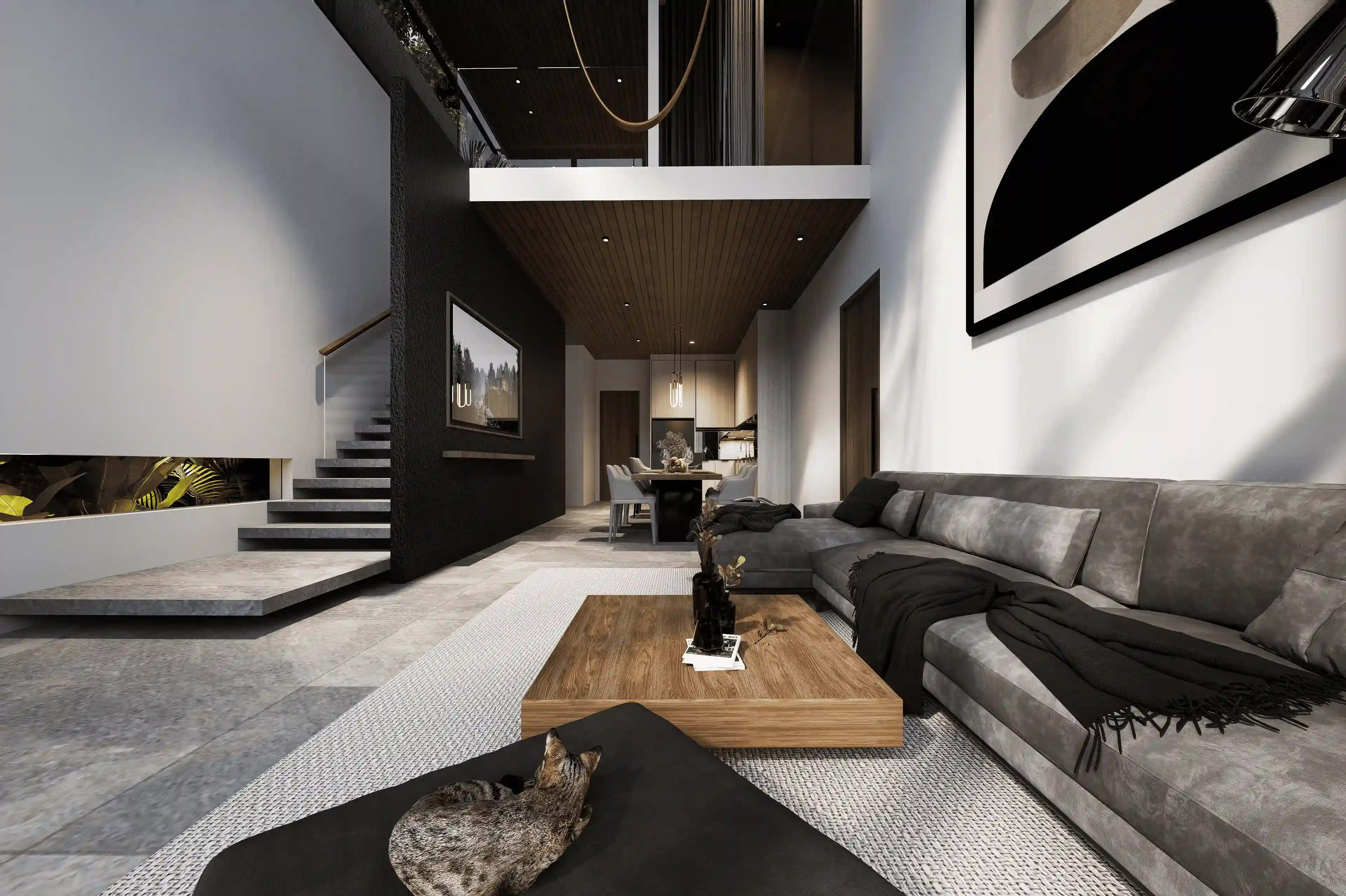 Aileen Villas Layan Phase 5 — open-plan interior