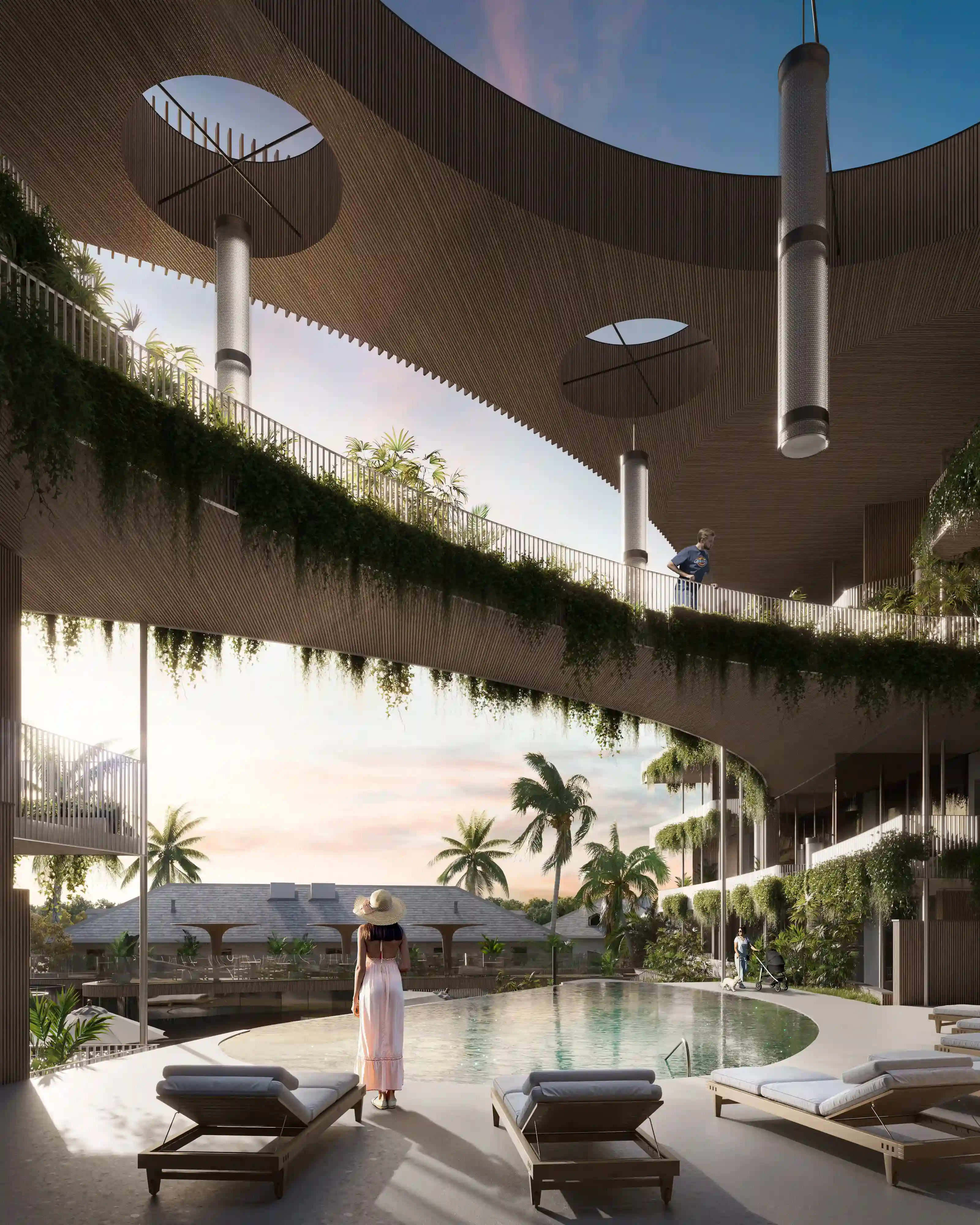 Project exterior — context