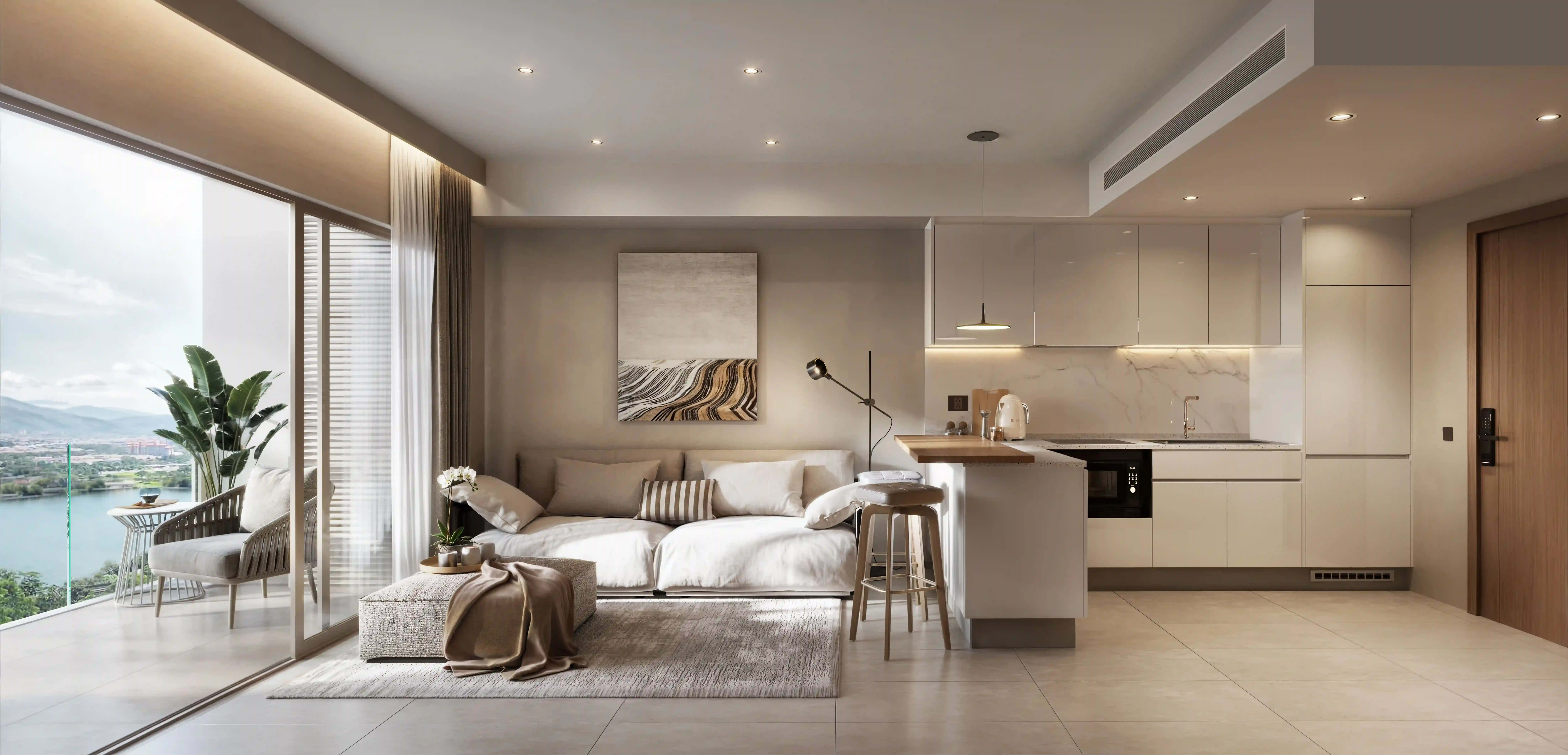 Siamese Bangtao interior unit