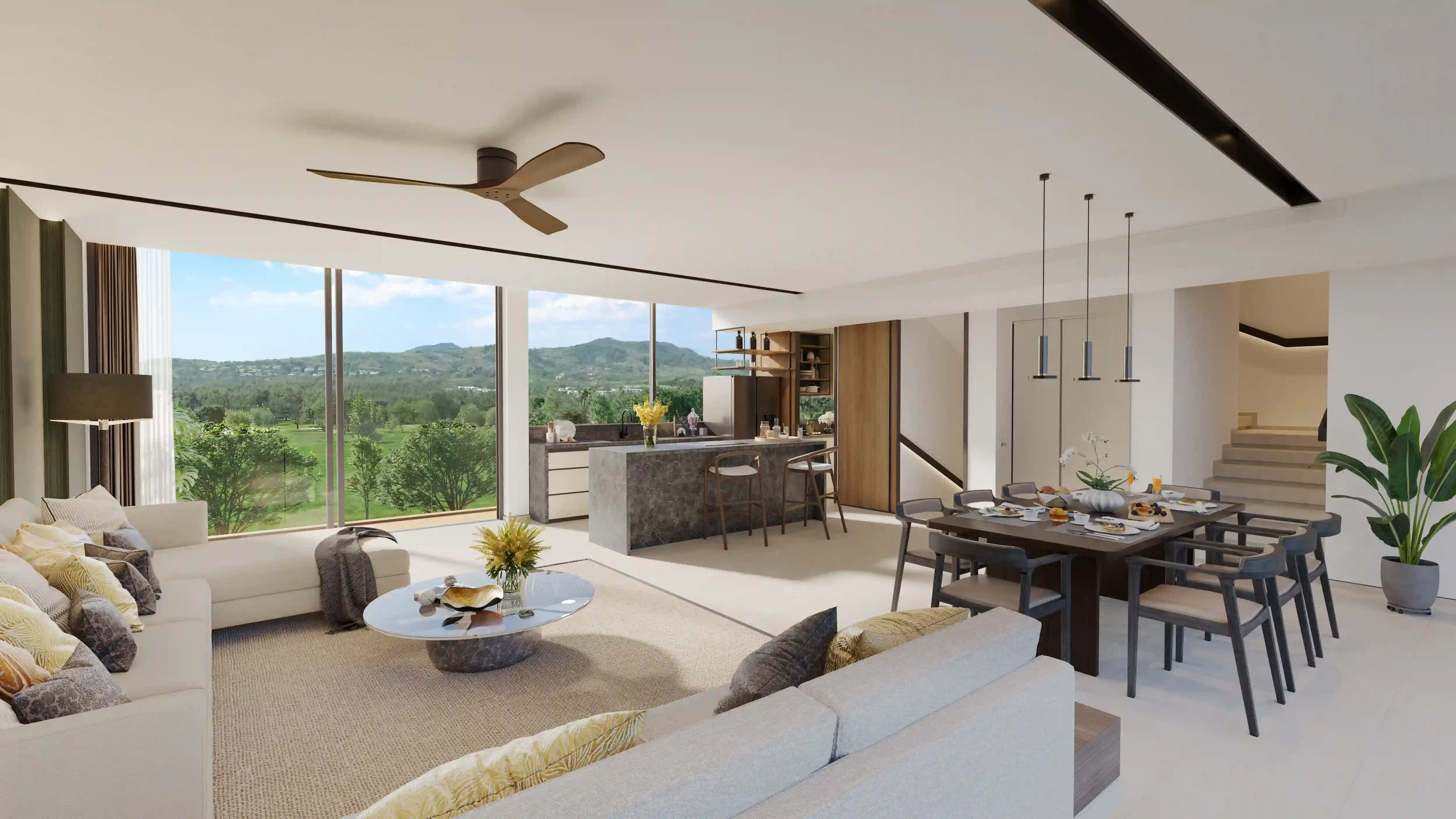 Banyan Tree Nammu — interior living spaces