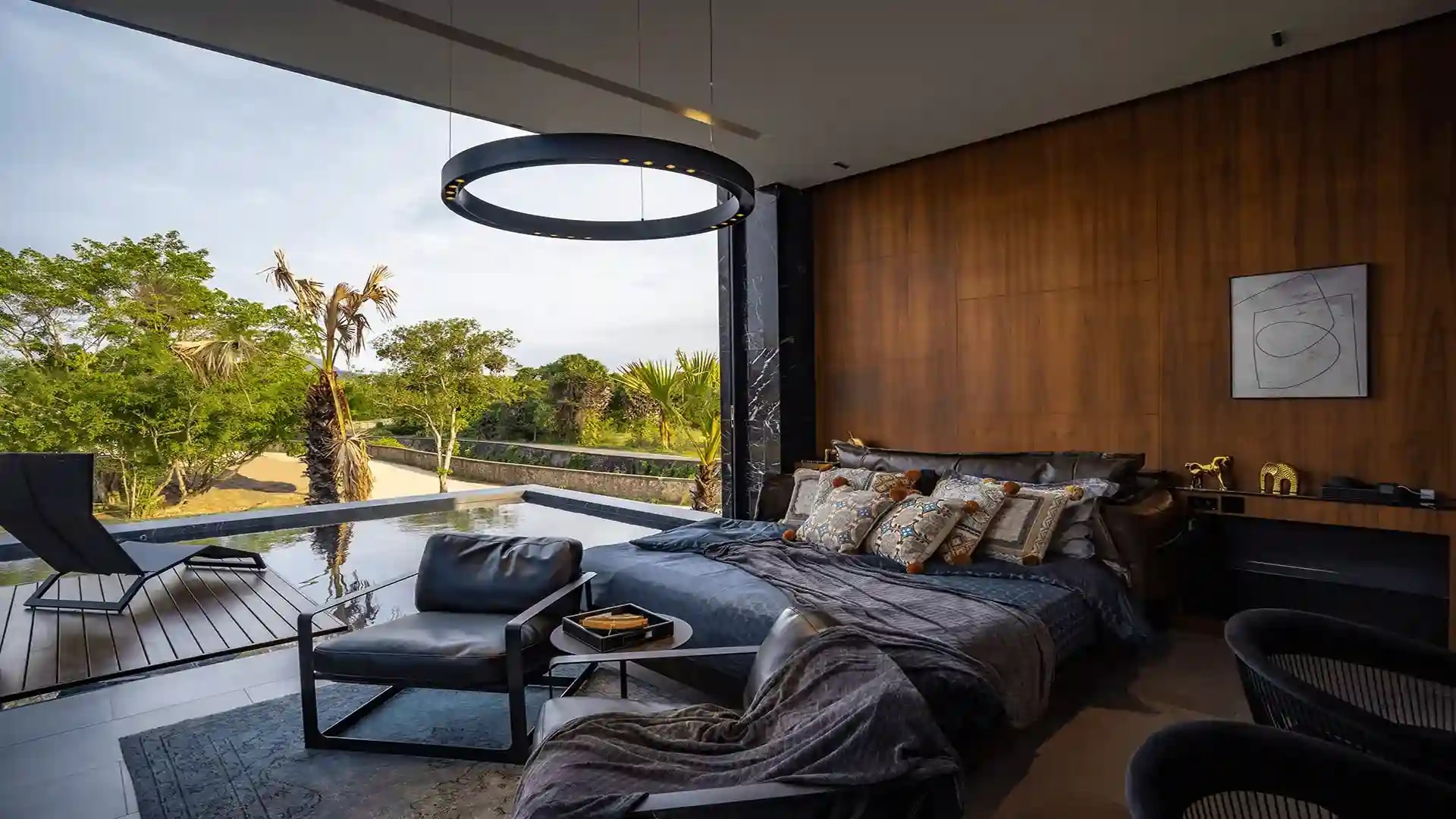 The Victory interior living area