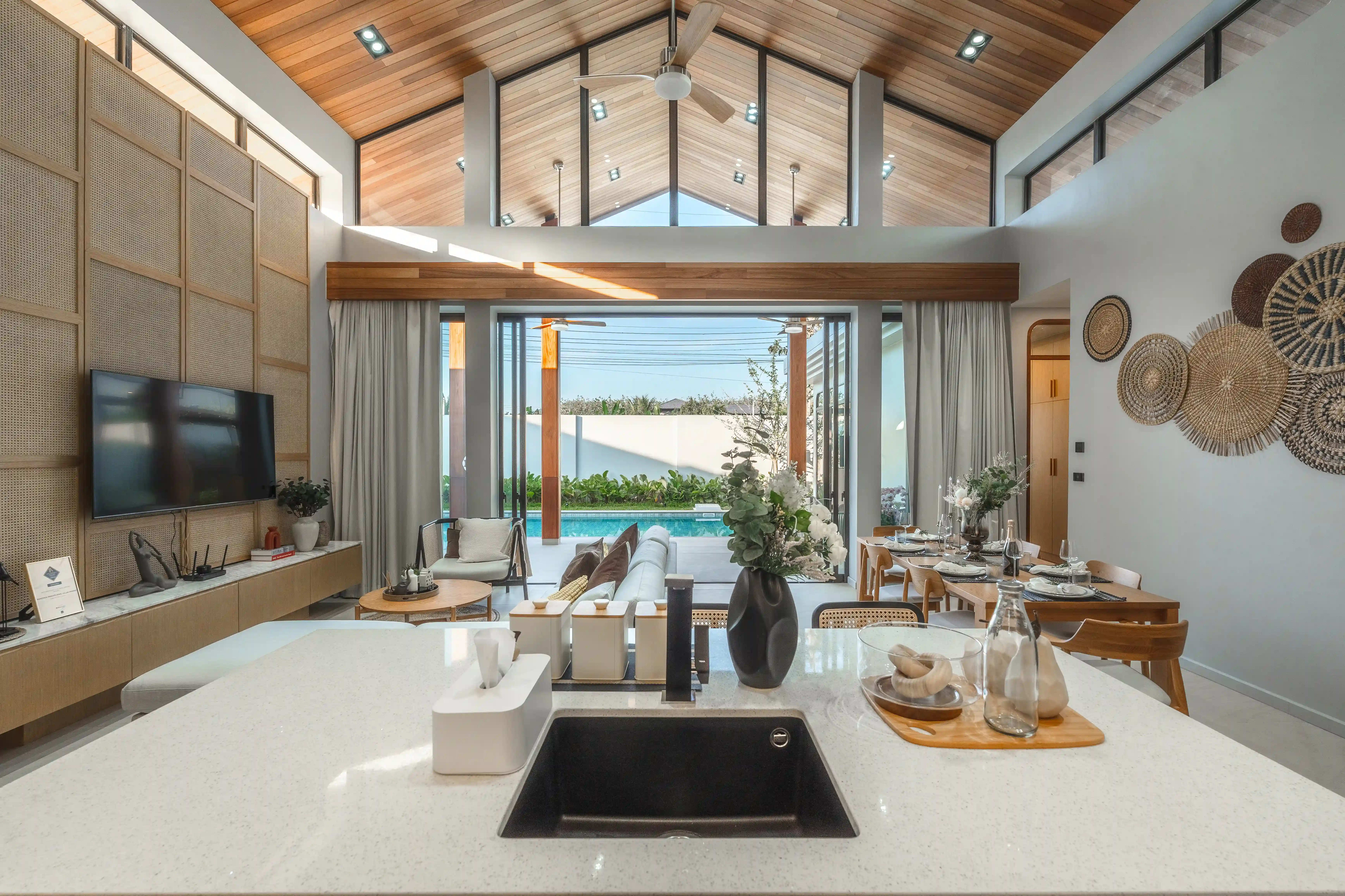 Rungtiva Private Pool Villas bedroom interior