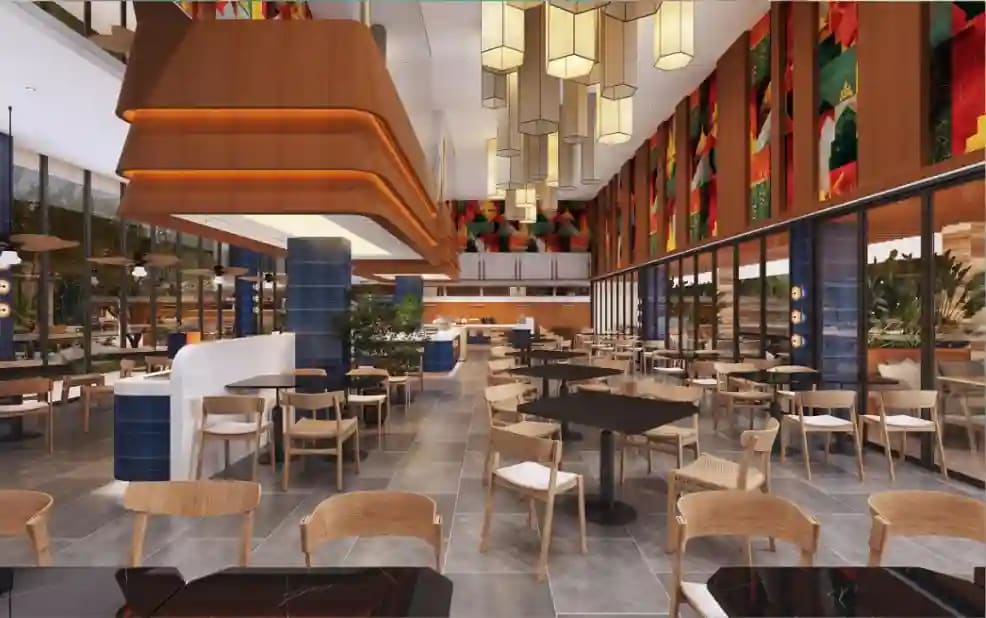 On-site amenities — fitness or co-working space