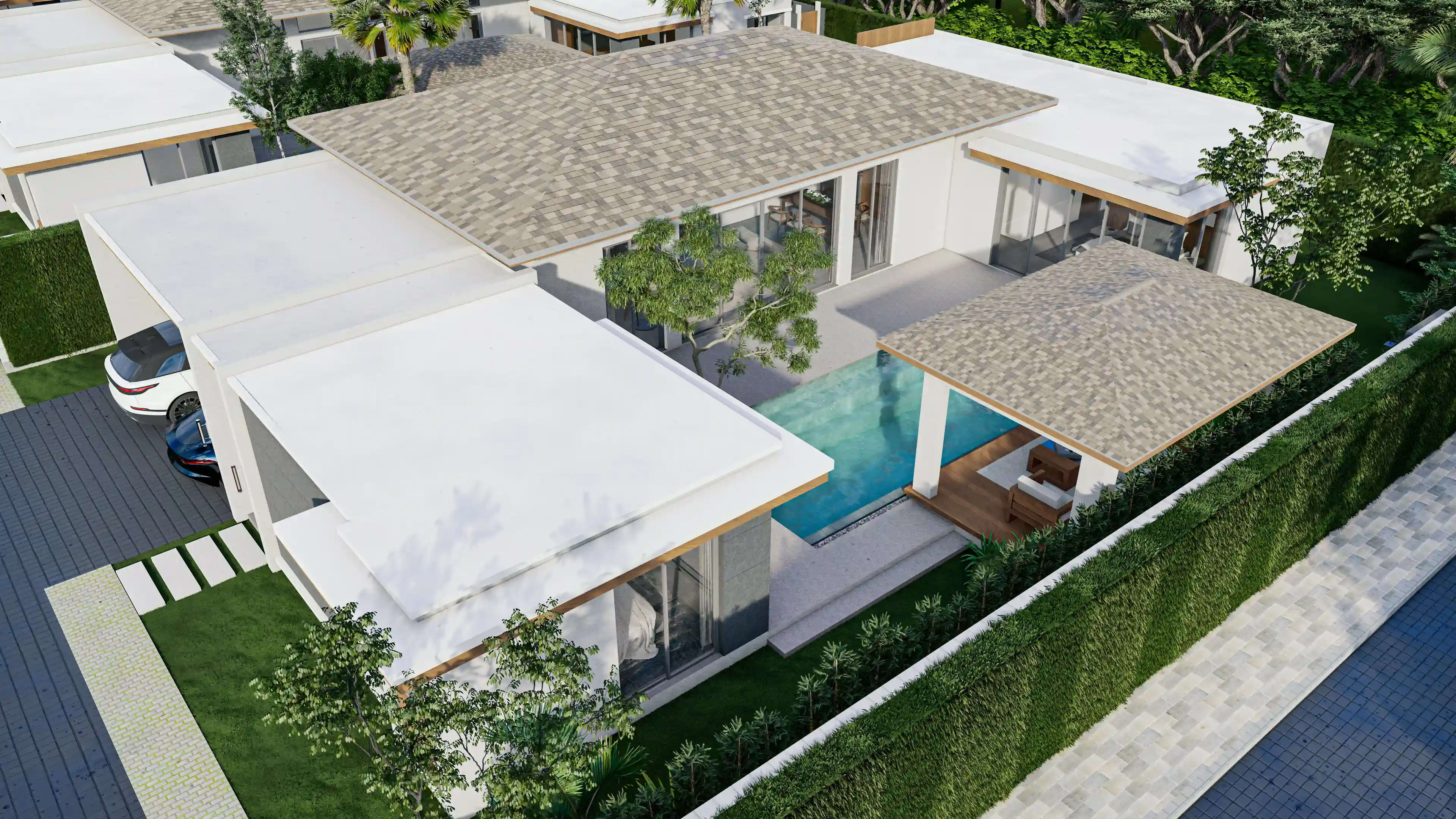 Mouana Breeze Maikhao, архитектура комплекса