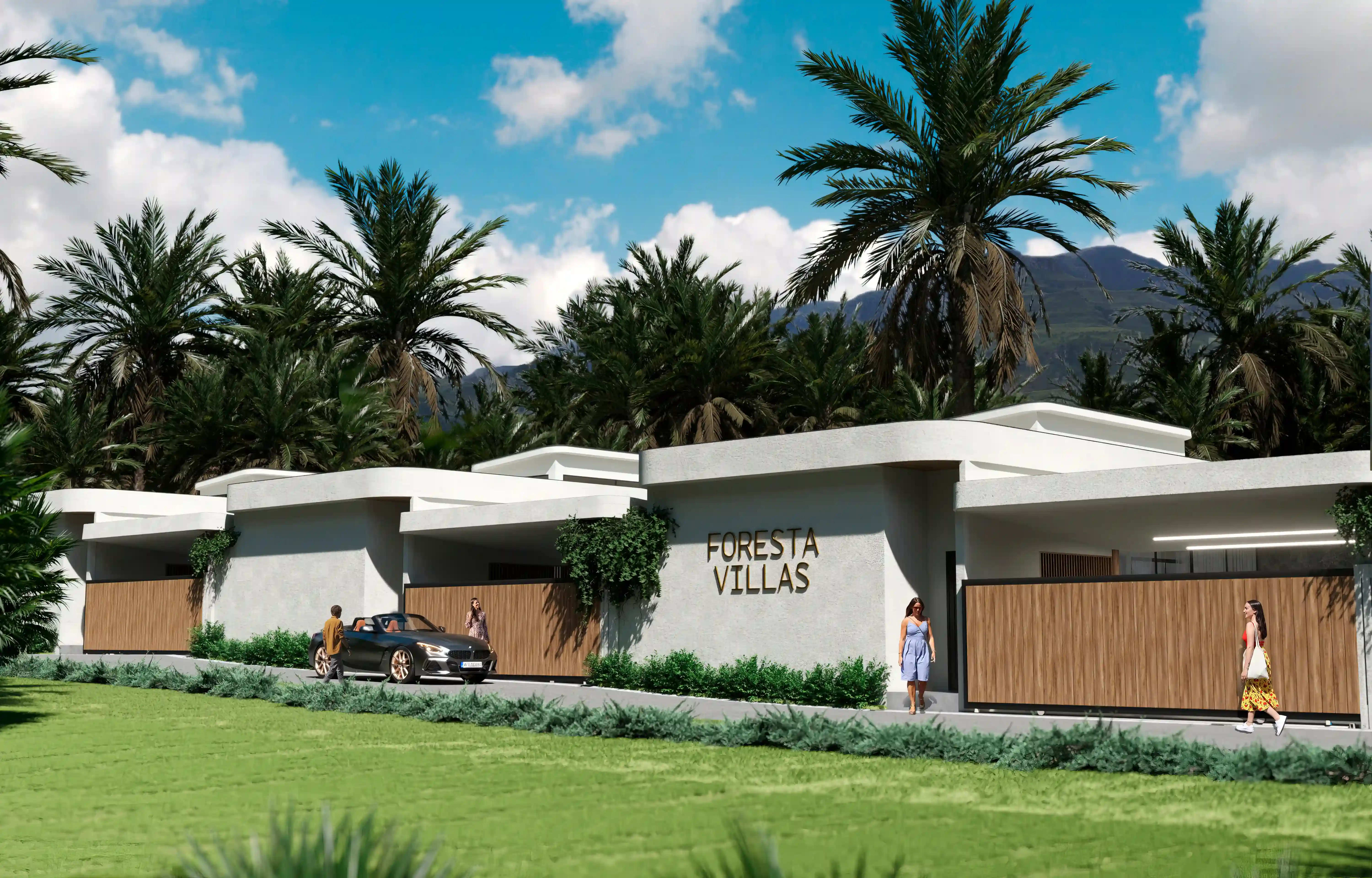 Foresta Villas exterior — villa surrounded by tropical forest