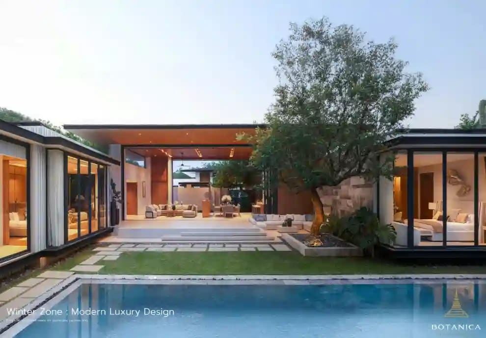 Botanica Four Seasons Winter — экстерьер виллы