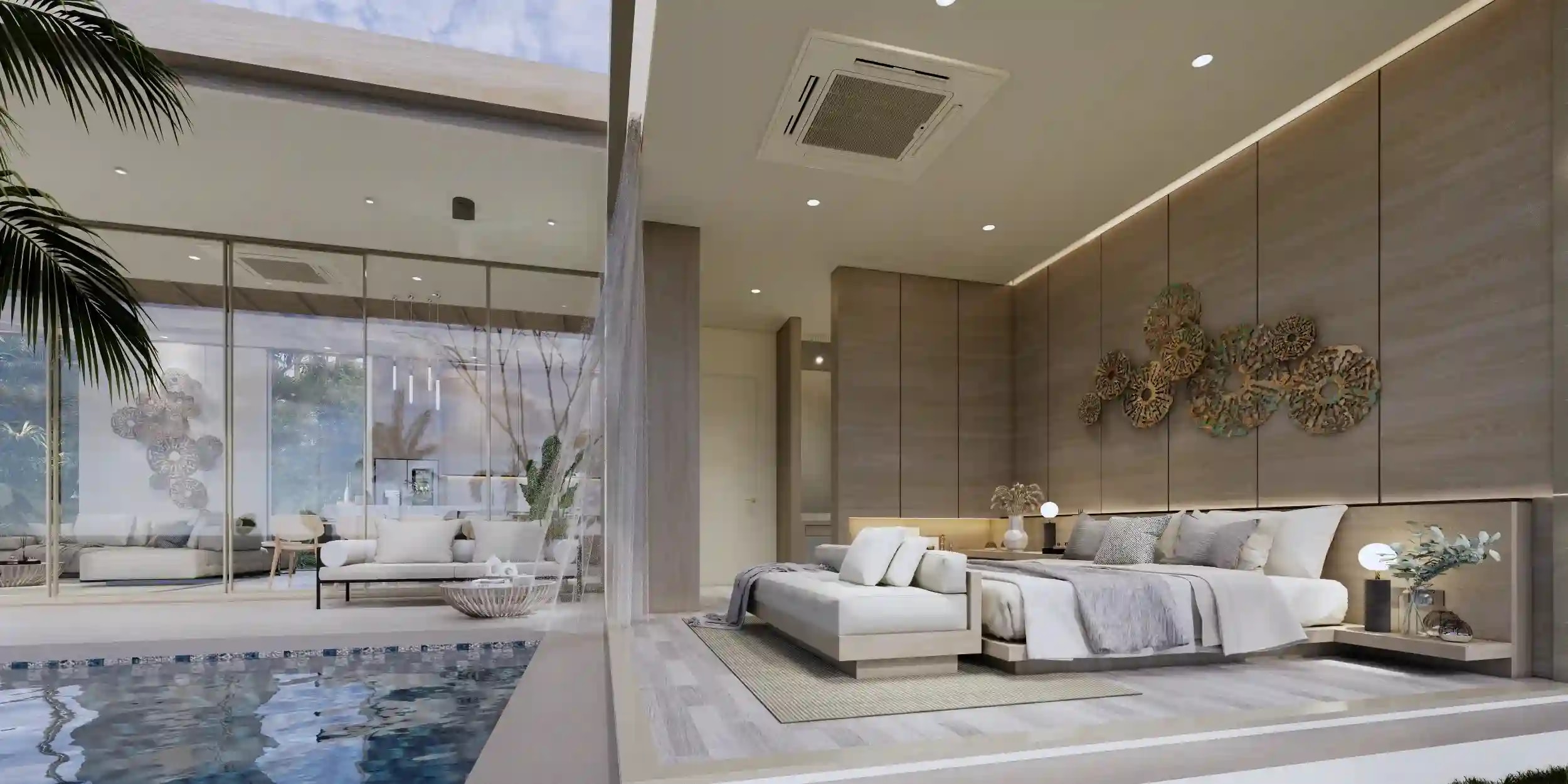 Amrits Luxury Villas interior living space