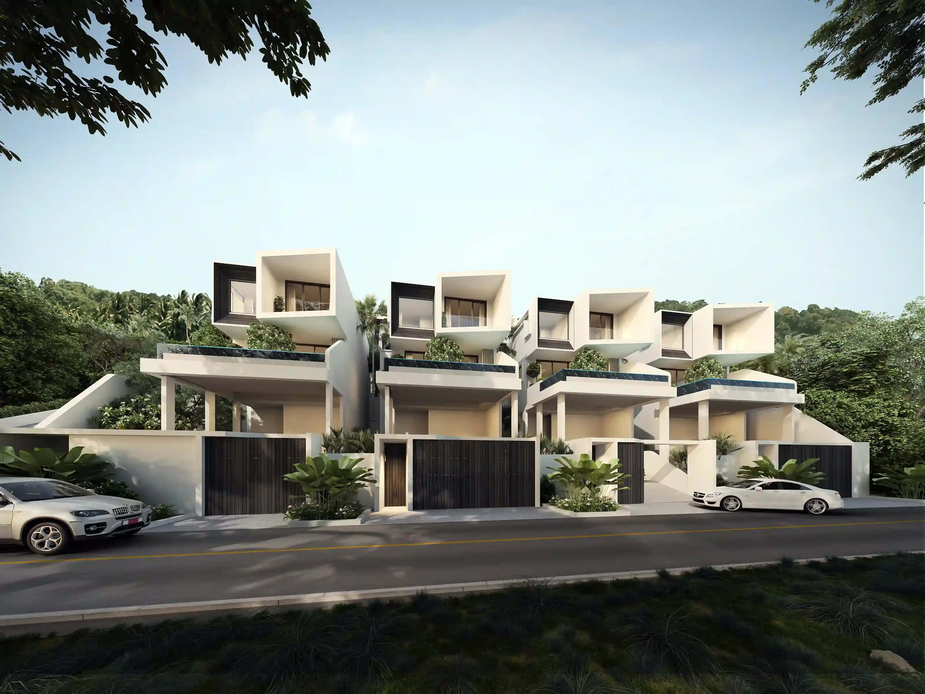 Maison Sky Villas exterior view