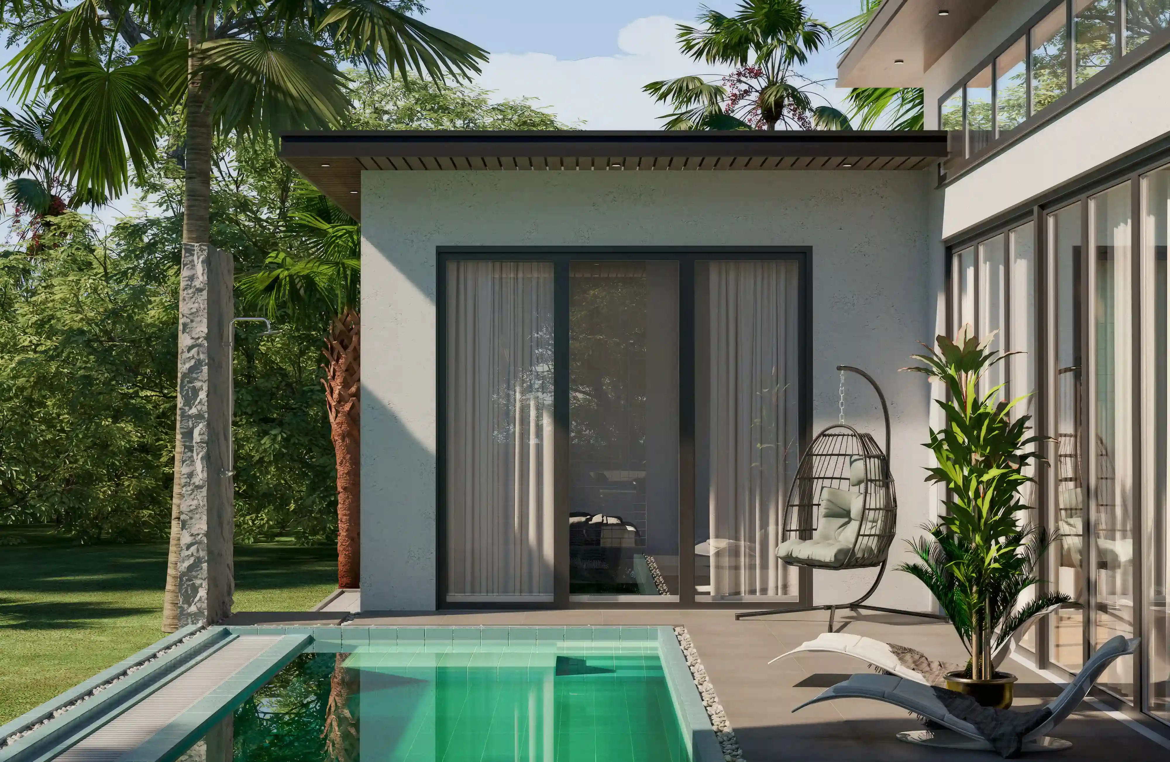Project exterior — context