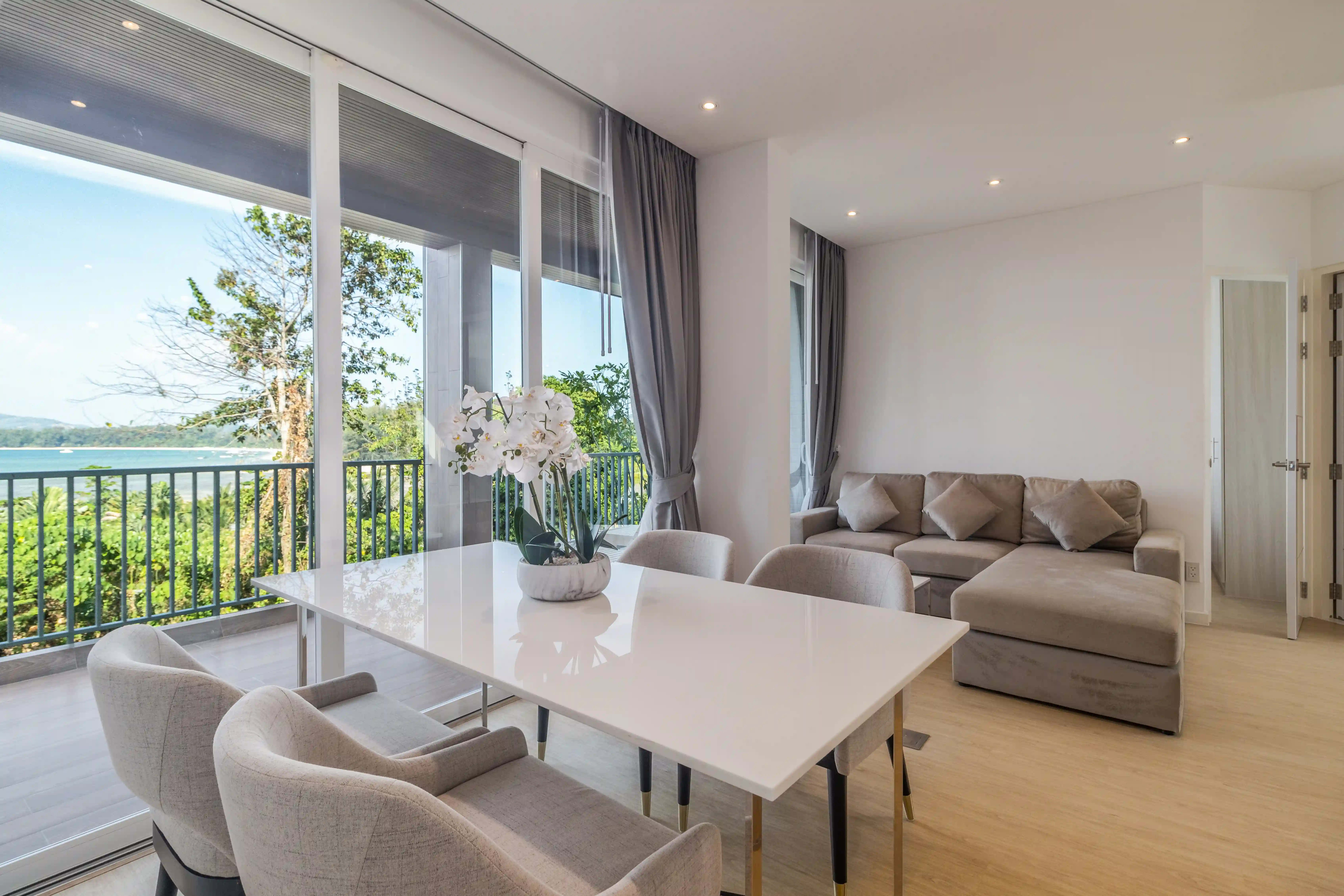 Beachfront Bliss — modern interior with coastal design language