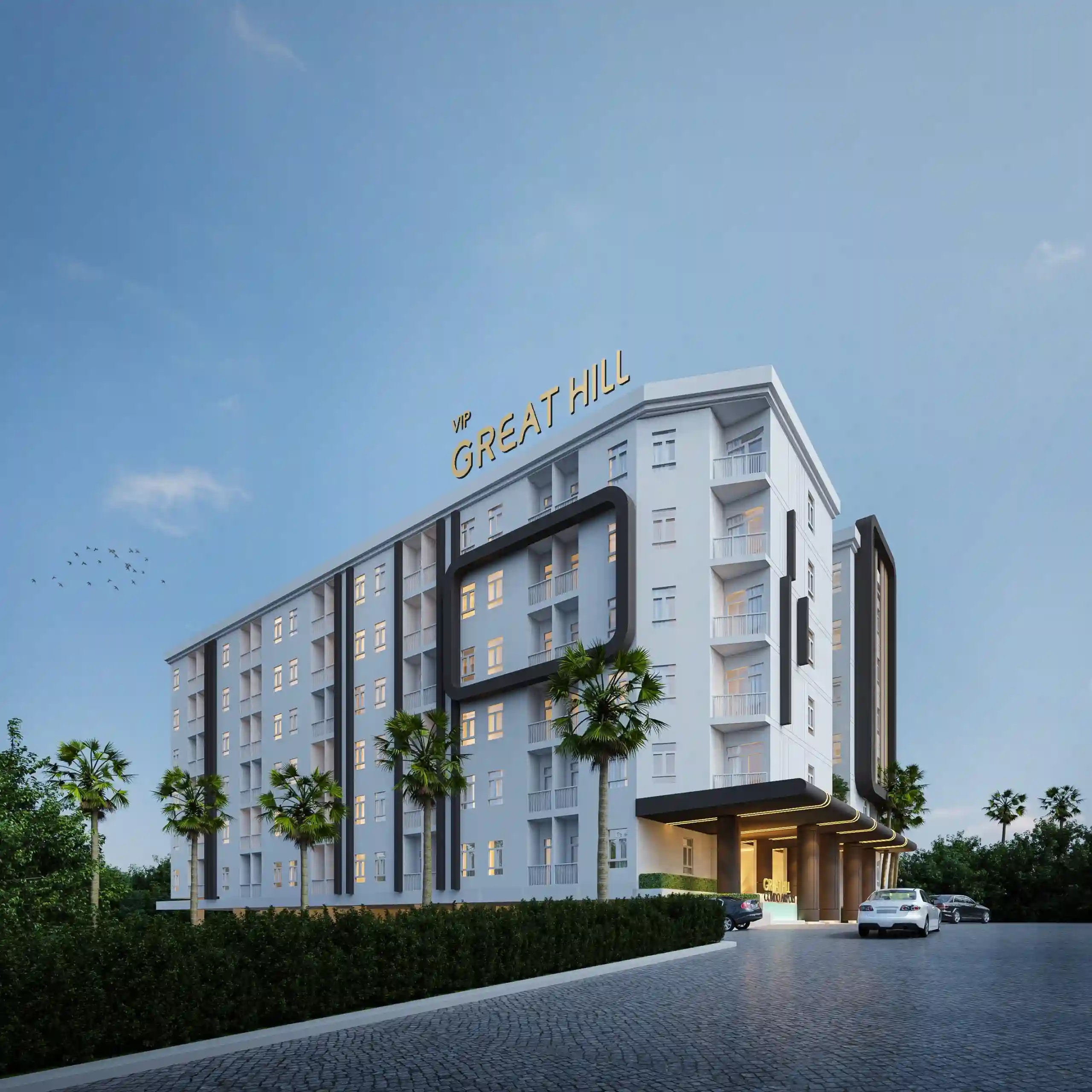 VIP Great Hill — панорамный вид с холма