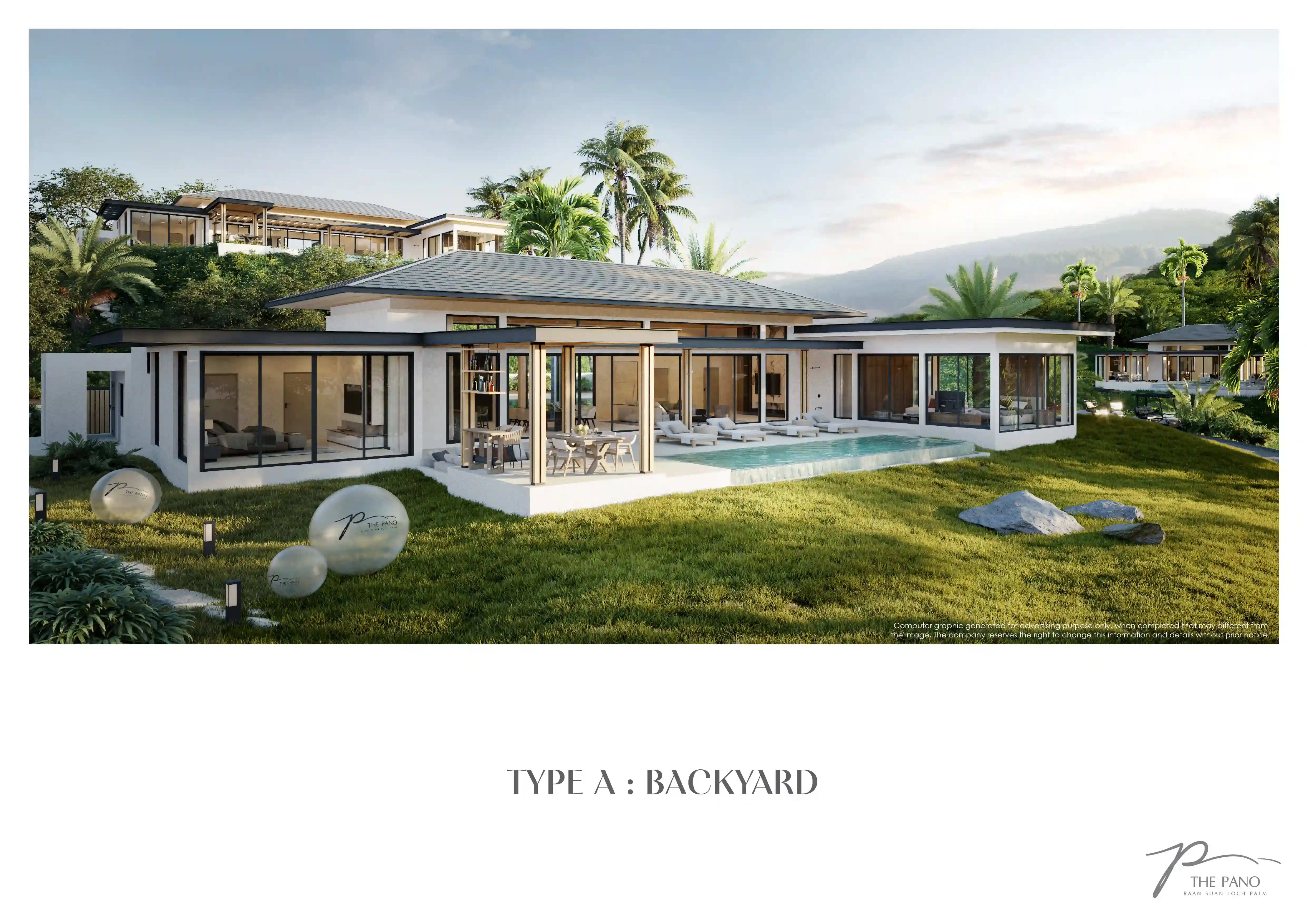 The Pano Baan Suan Loch Palm: Golf-Adjacent Villas from 27.4M THB