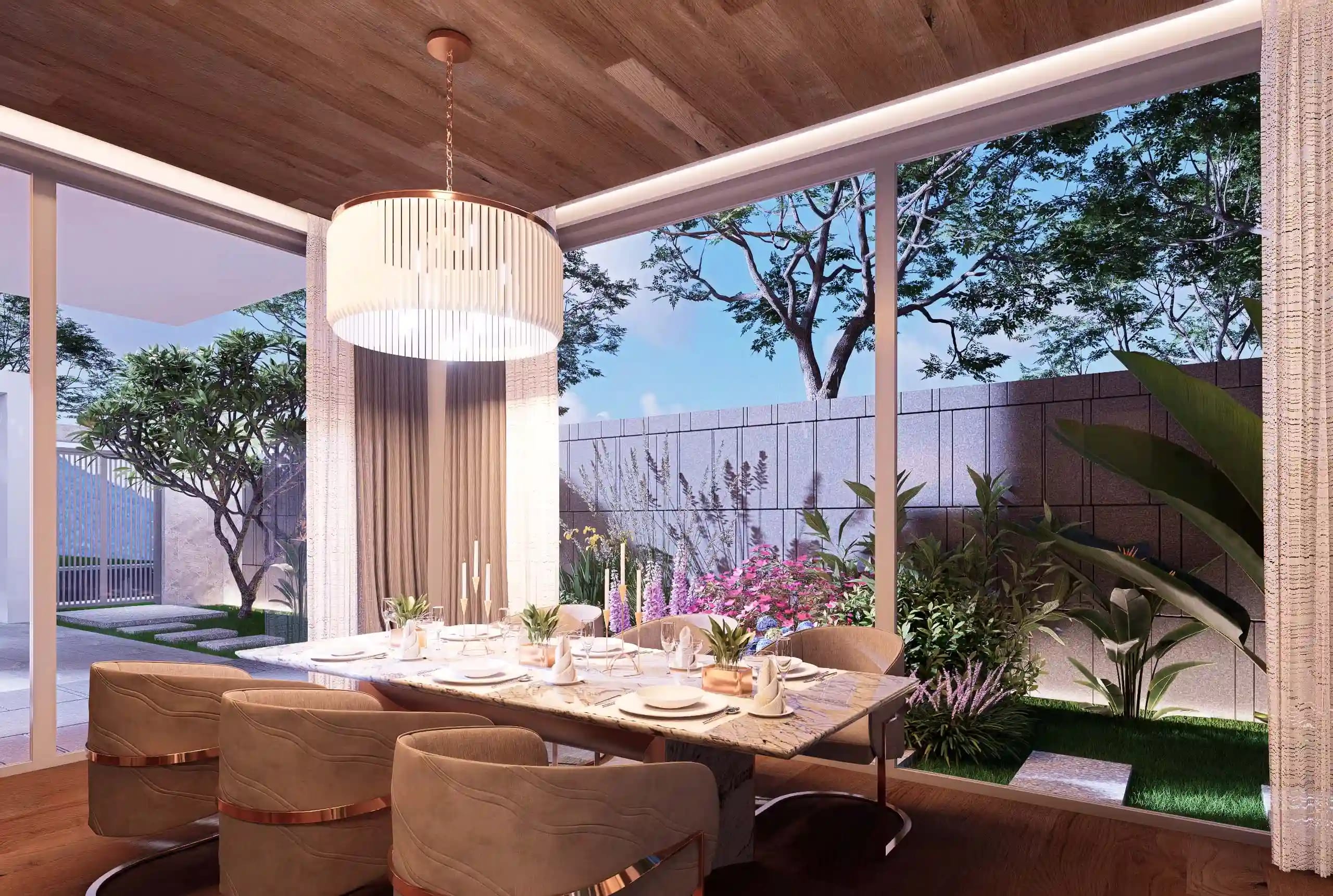 Tropical Heights Villas interior bedroom