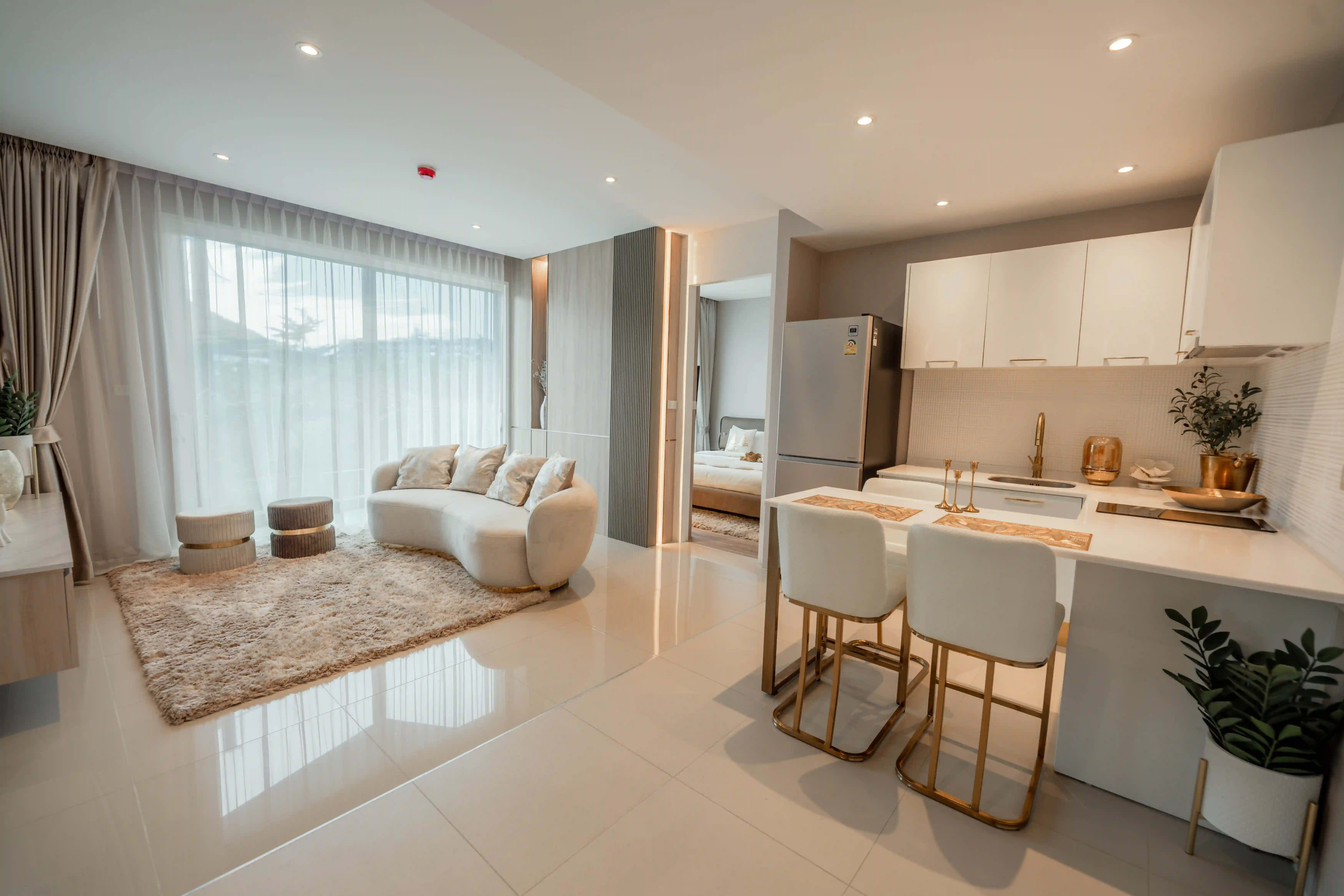 The City Phuket interior living area