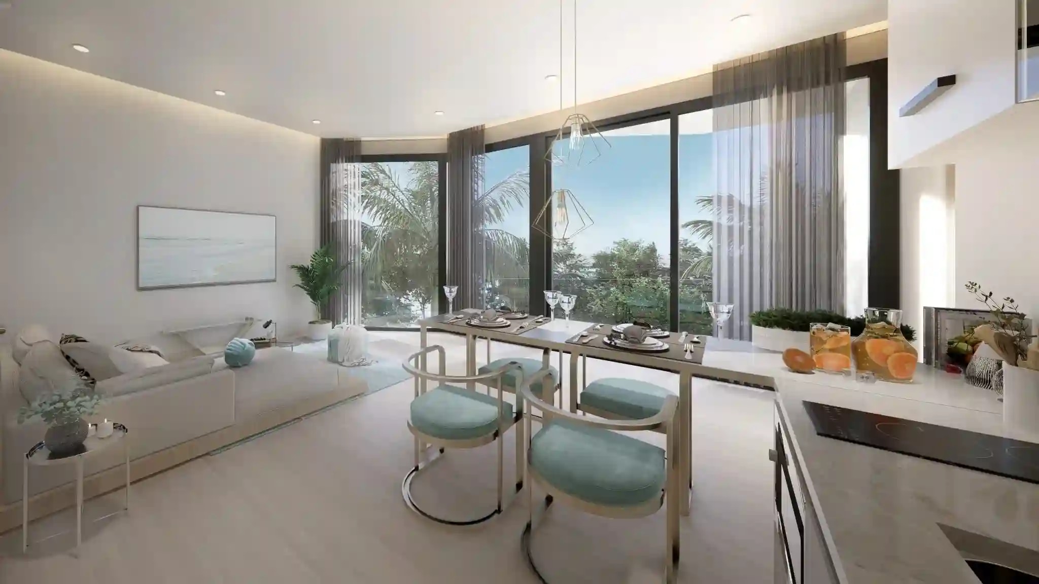 The One Naiharn lobby and interior common areas