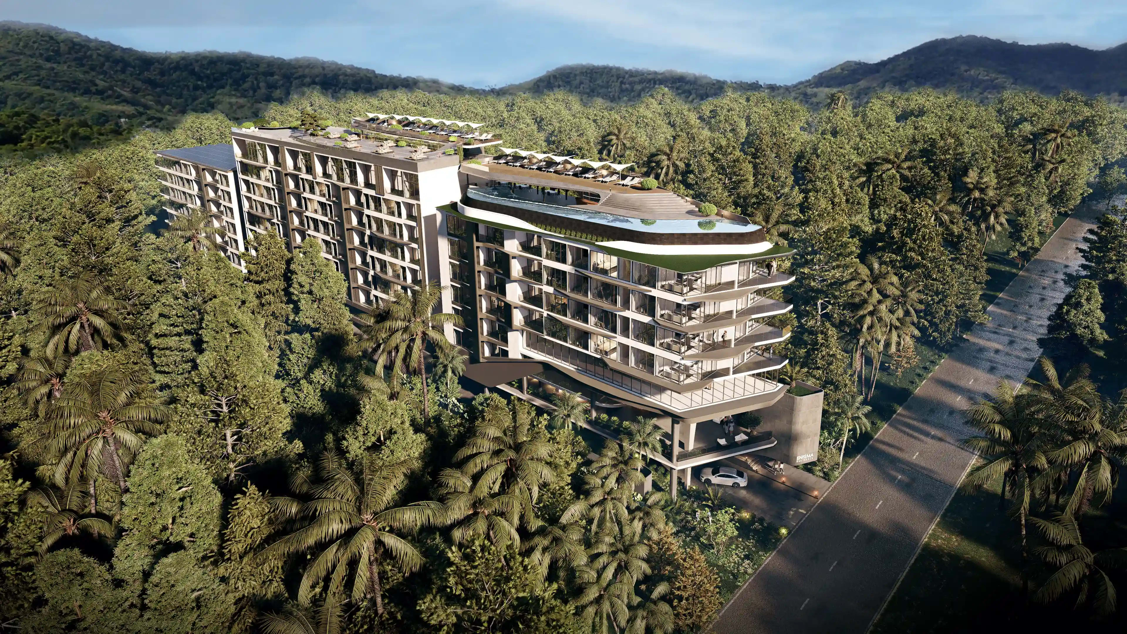 Enigma Residence, архитектура комплекса