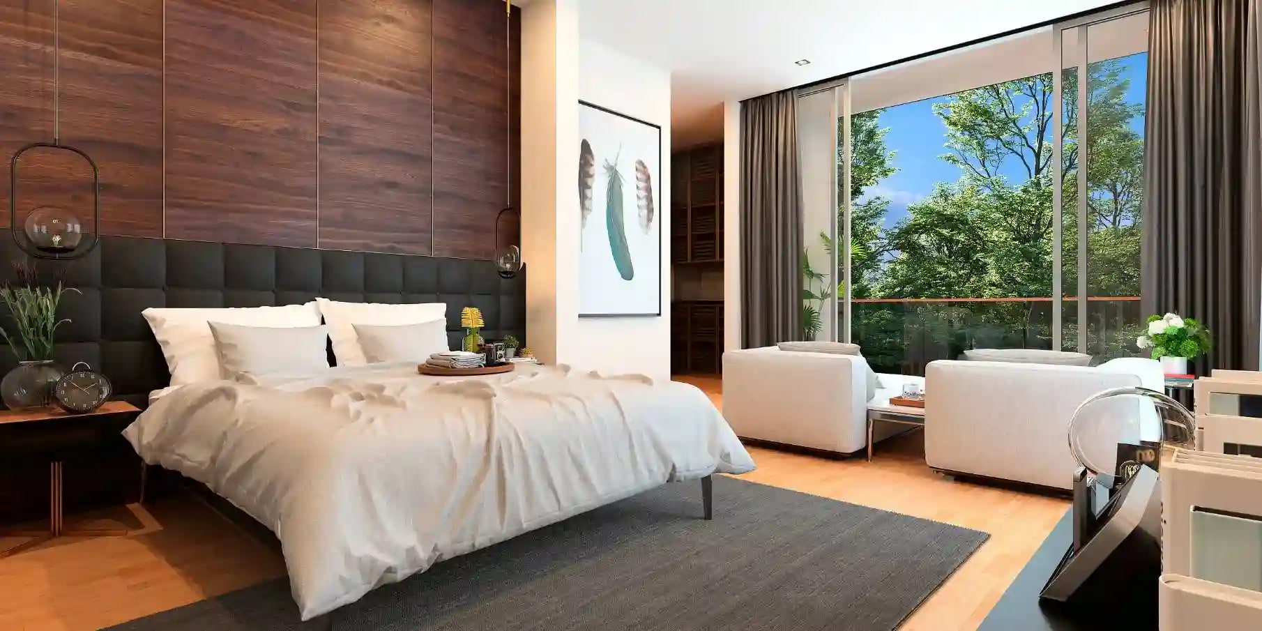 WamDom Villas Rawai interior living area