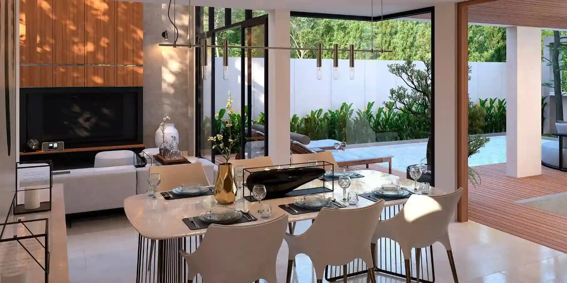 WamDom Villas Rawai interior bedroom