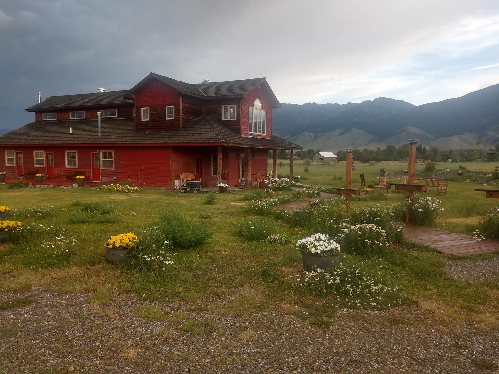 Querencia clubhouse and Baja hills