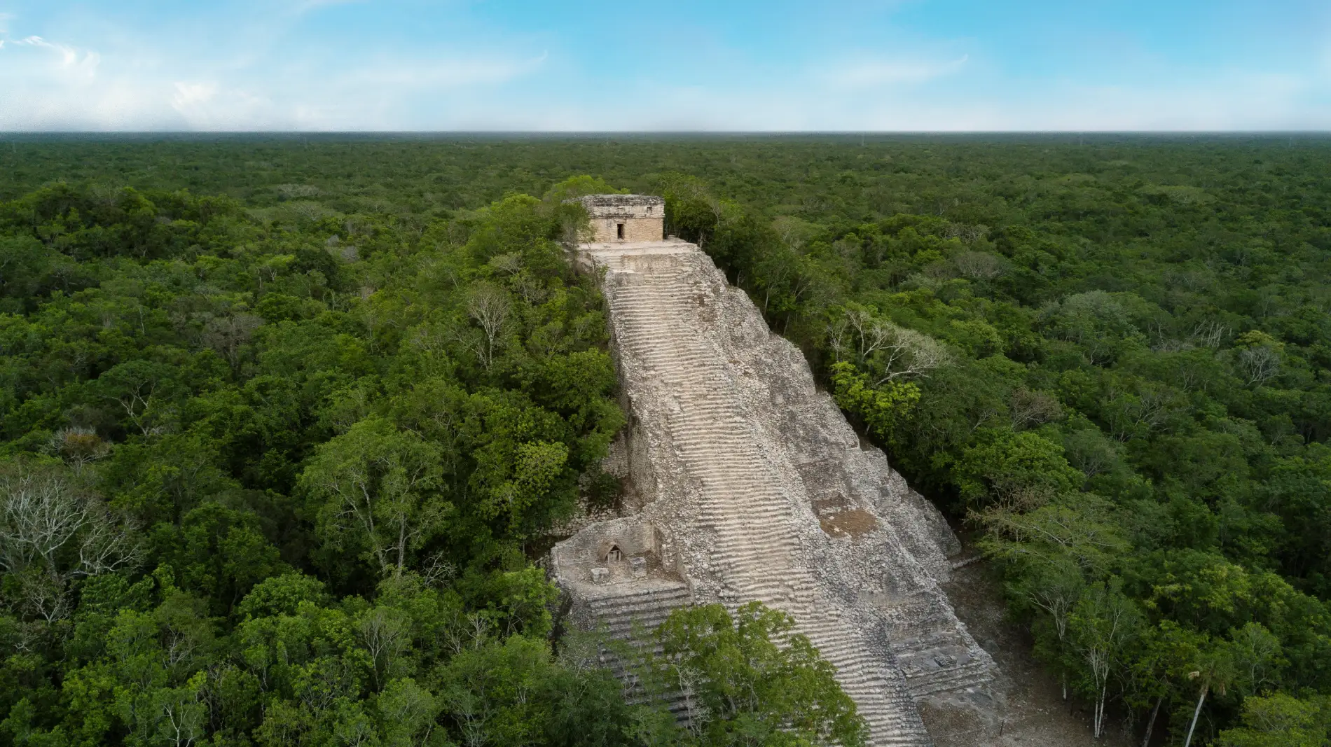 Riviera Maya drone view price corridor