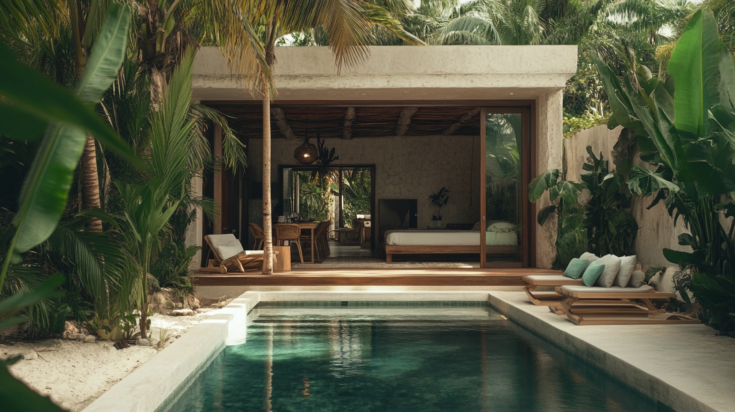 101 Park Tulum gated community amenity view