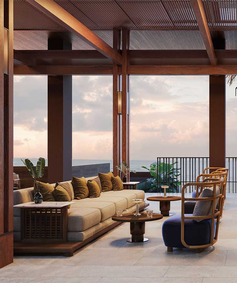 Coronado at Quivira luxury residence living room