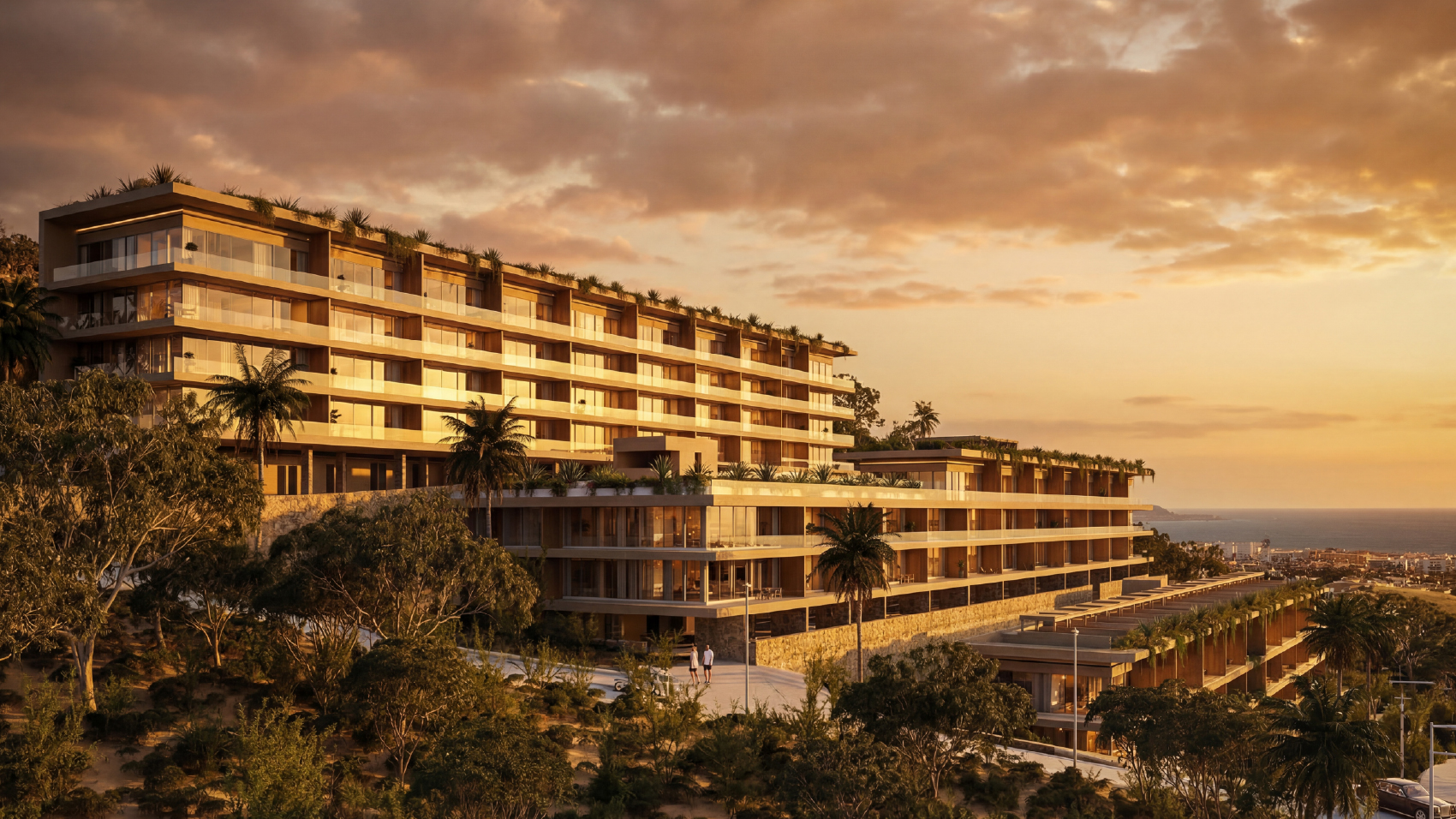 Inna Beach Condos arrival lobby and amenity