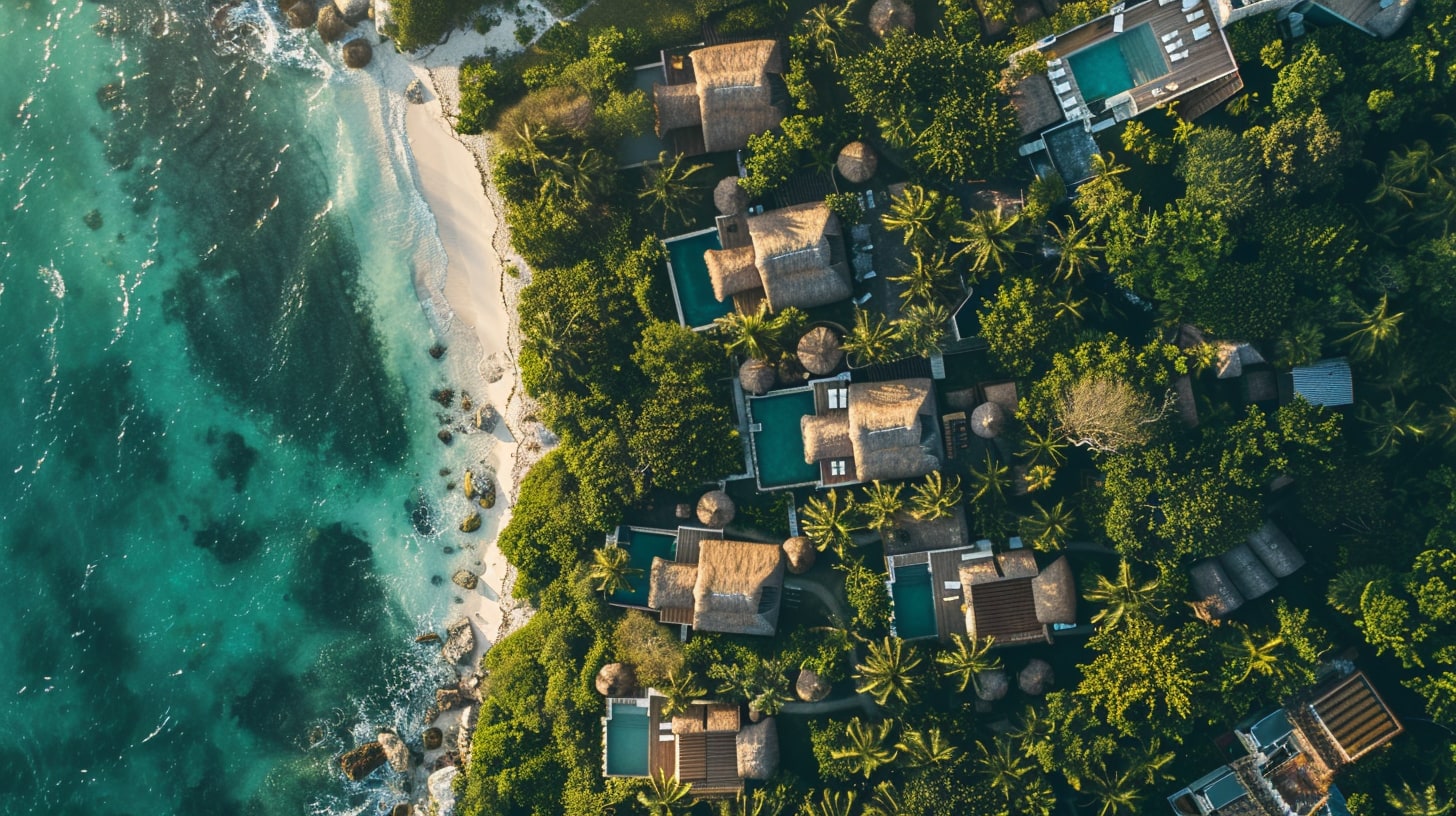 Selvazama master plan aerial Tulum