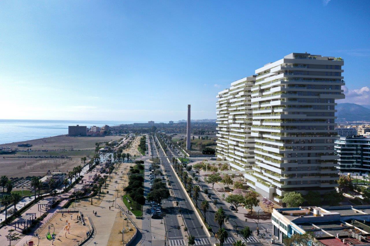 Málaga Towers Living interior or amenity