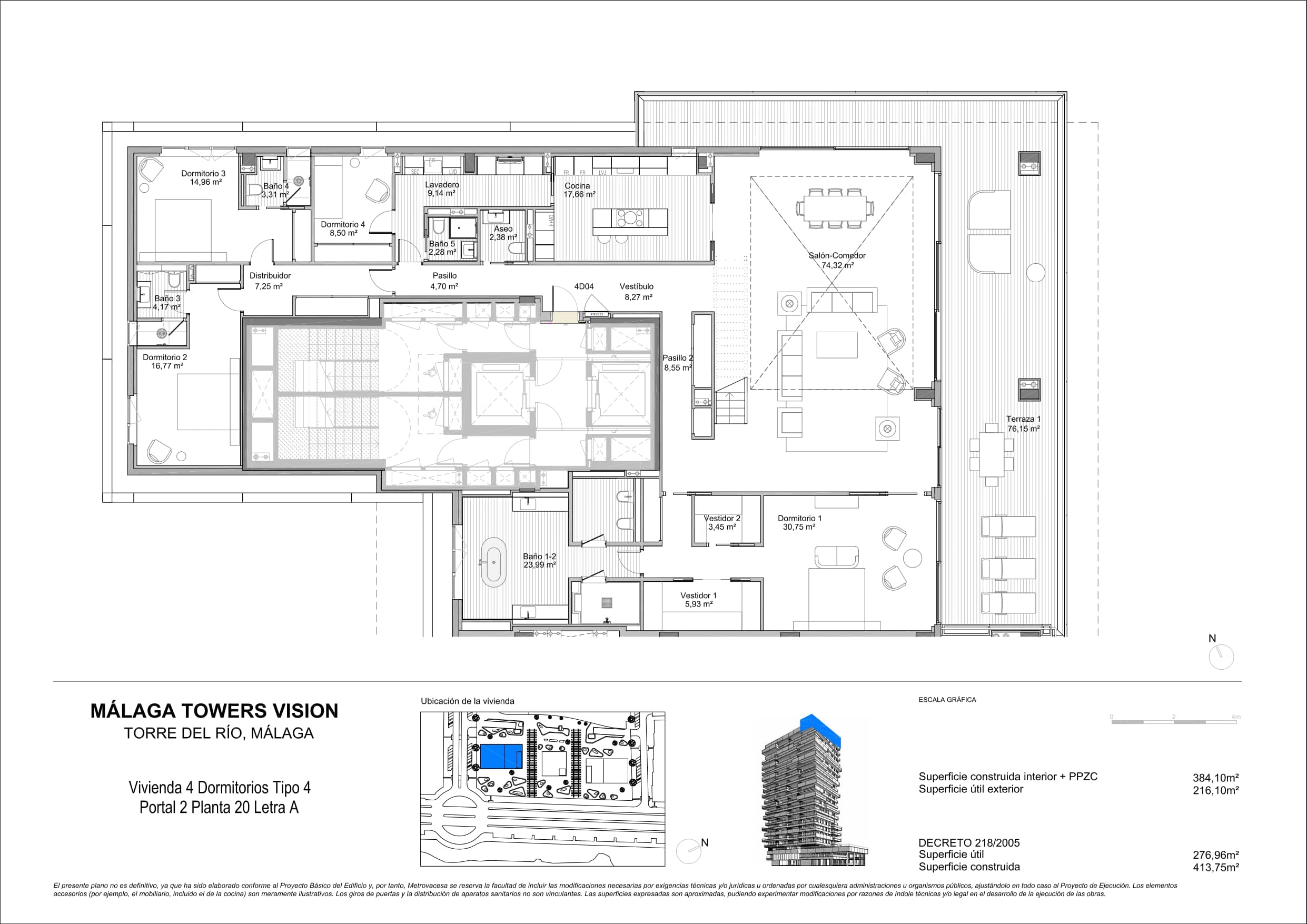 Málaga Towers Vision interior or amenity