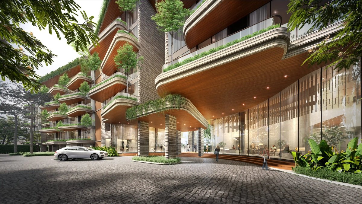 Cascade Bangtao Beach, exterior view