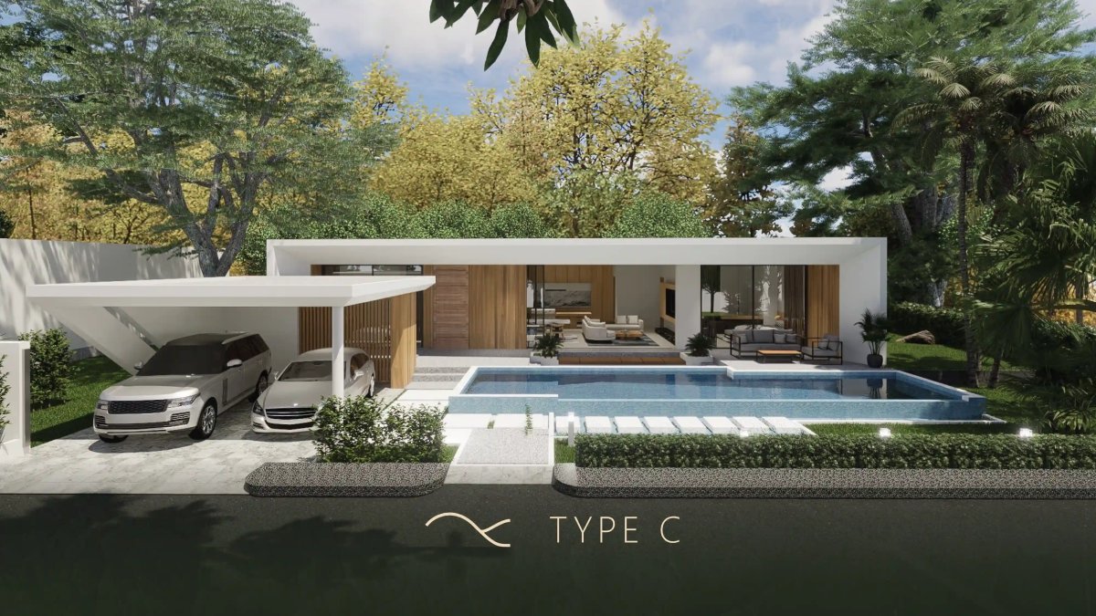 Clover Residence villa, exterior view