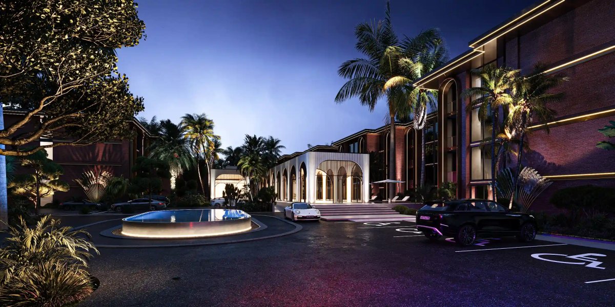 Hennessy Residence, exterior view