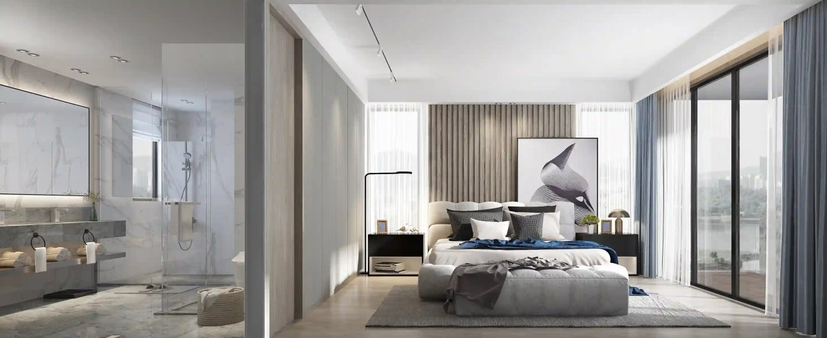 Katalux Beach Villas, living spaces