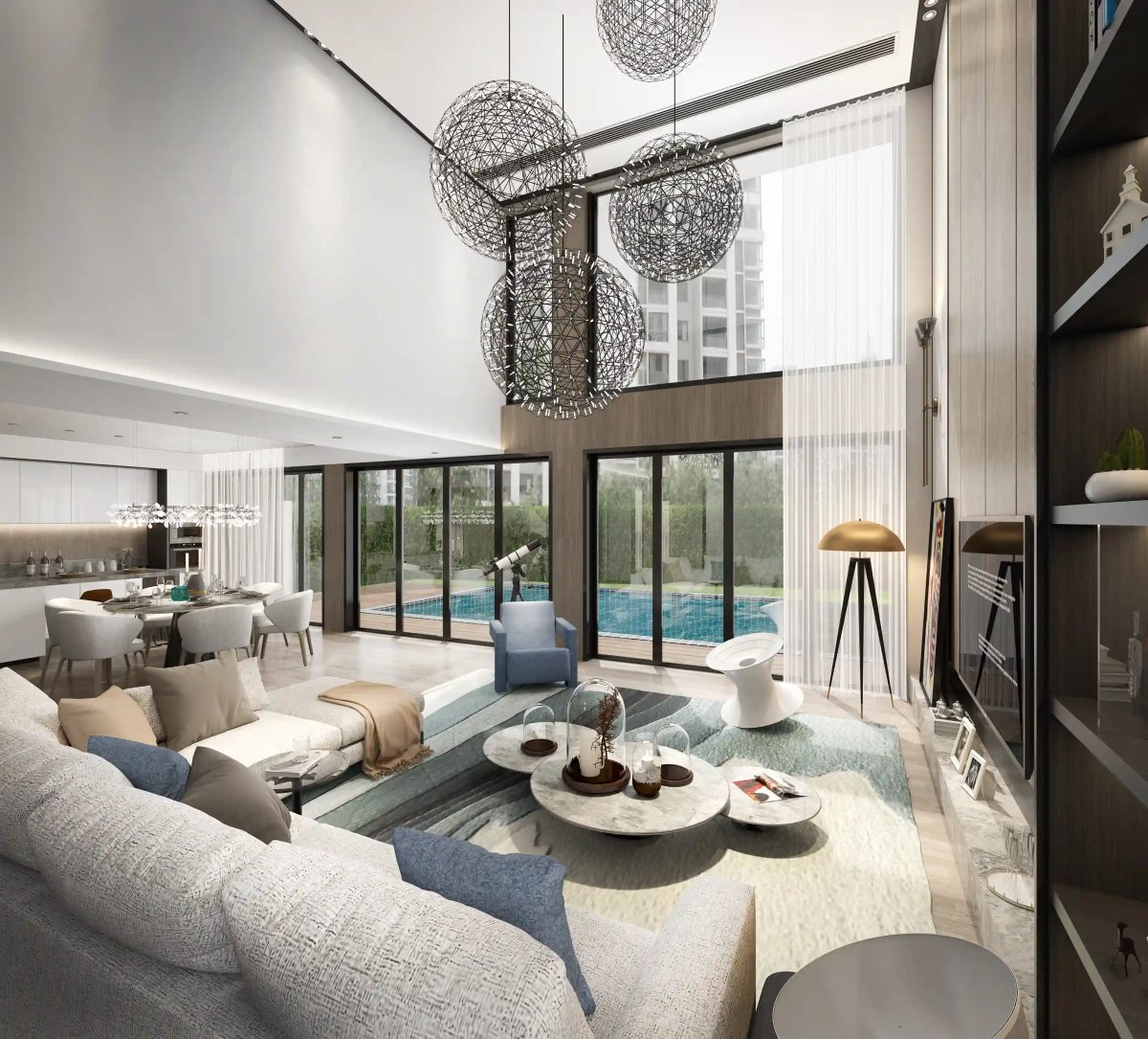 Katalux Beach Villas, interior detail