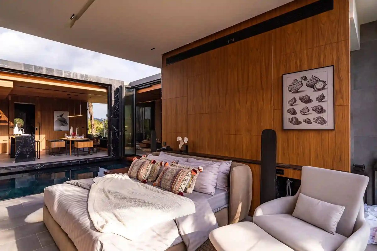 The Victory, master bedroom